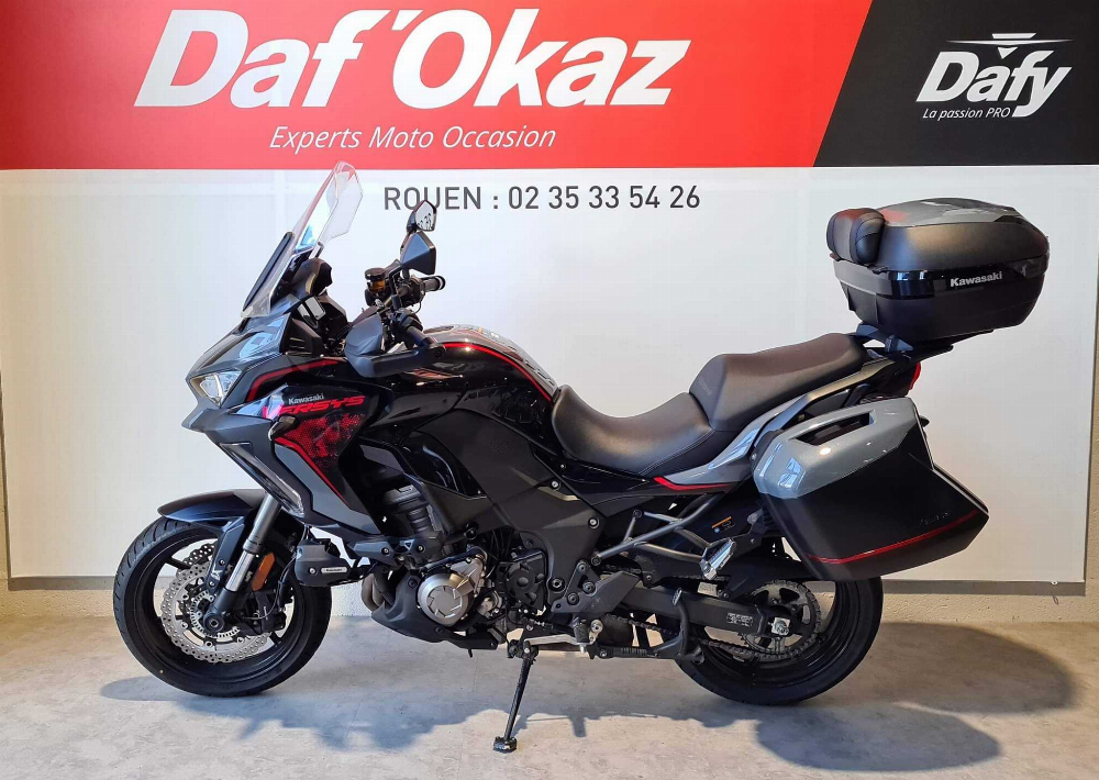 Kawasaki KLZ 1000 Versys SE Grand Tourer 2021 vue gauche