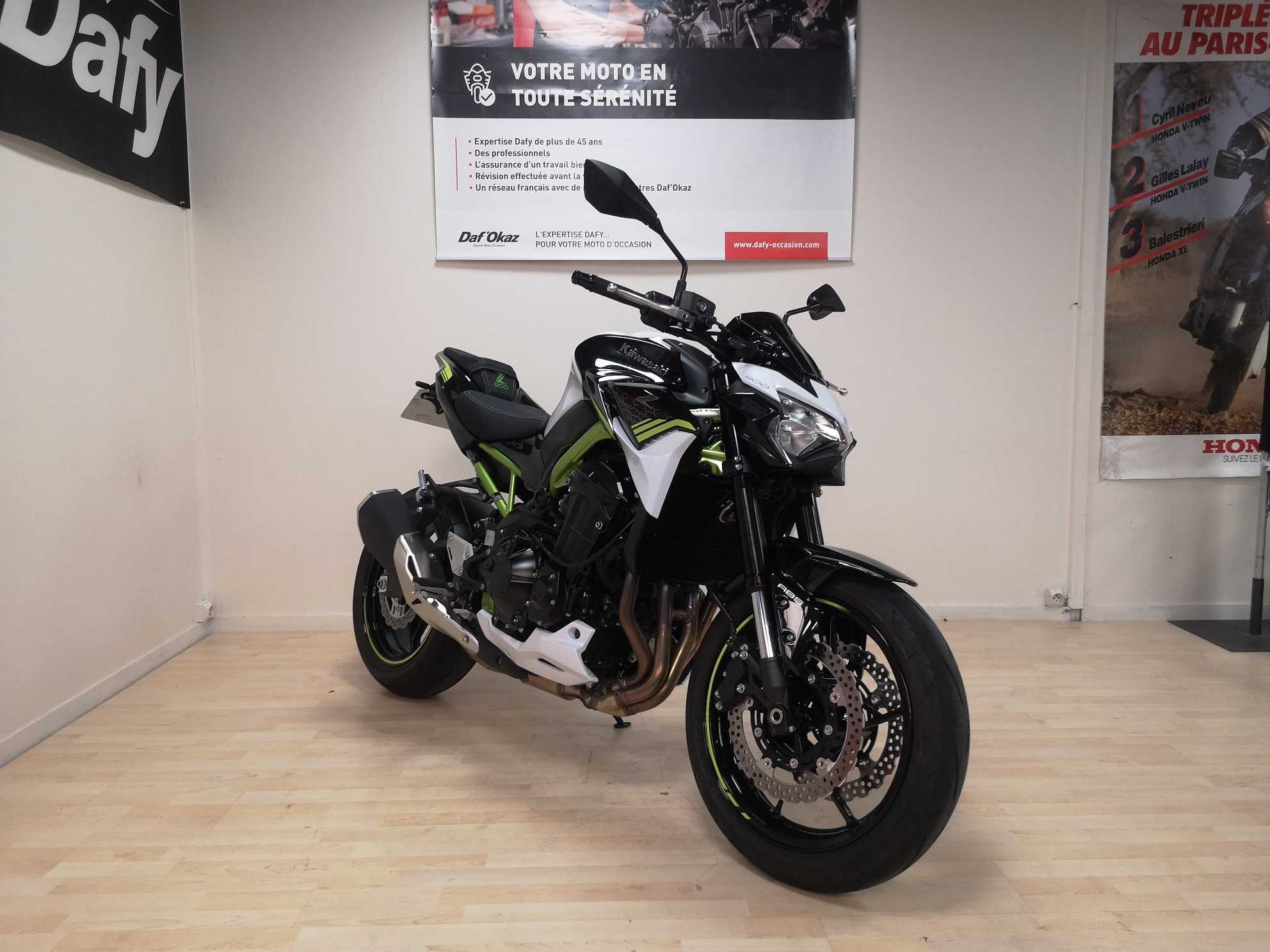 Kawasaki Z 900 2020 HD vue 3/4 droite