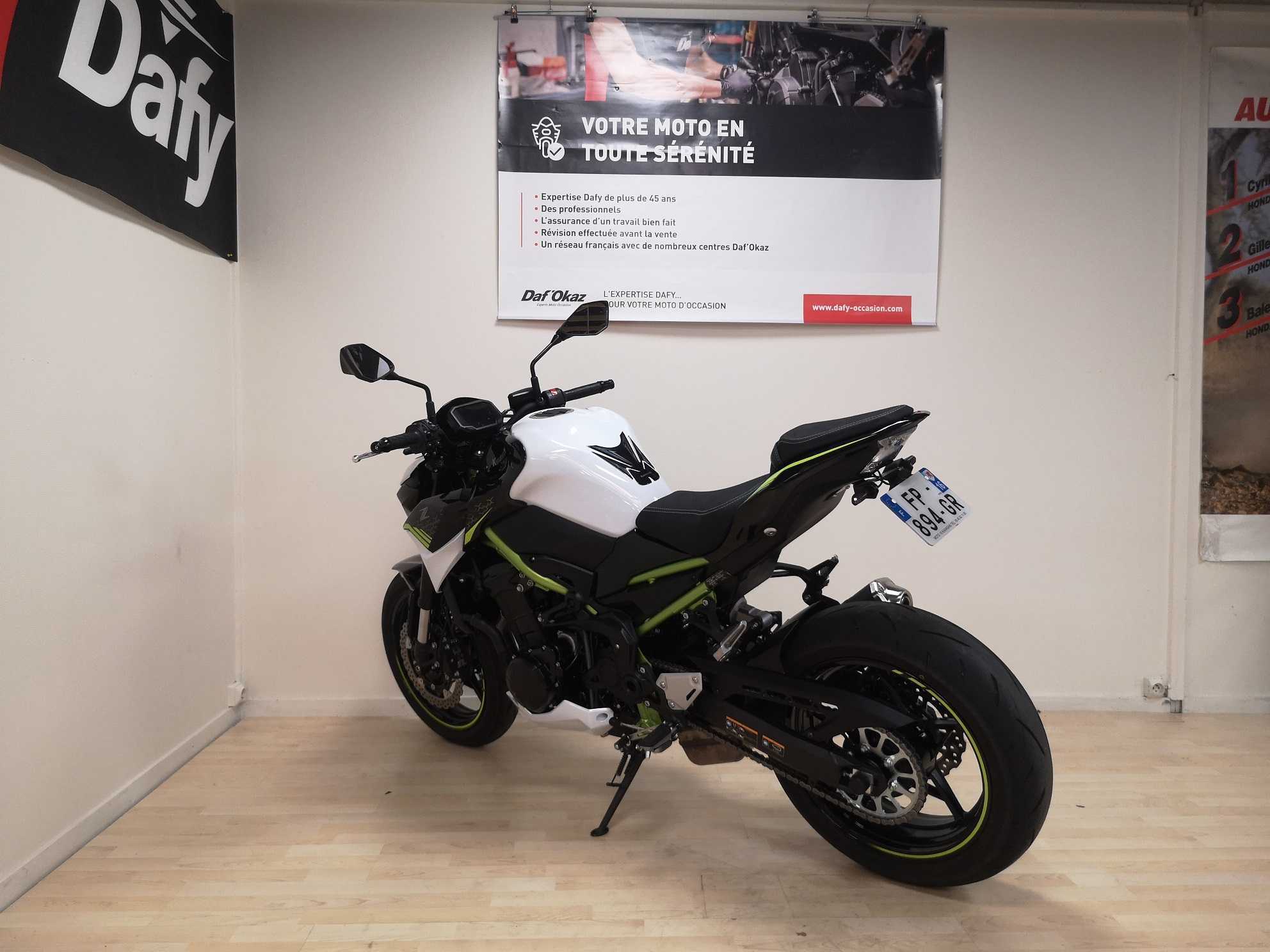 Kawasaki Z 900 2020 HD vue arrière