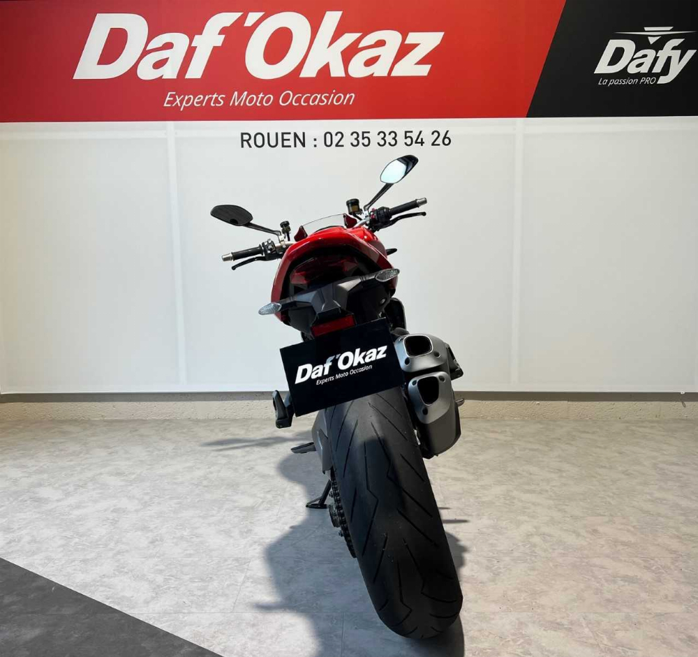 Ducati 1200 Monster S 2018 vue arrière