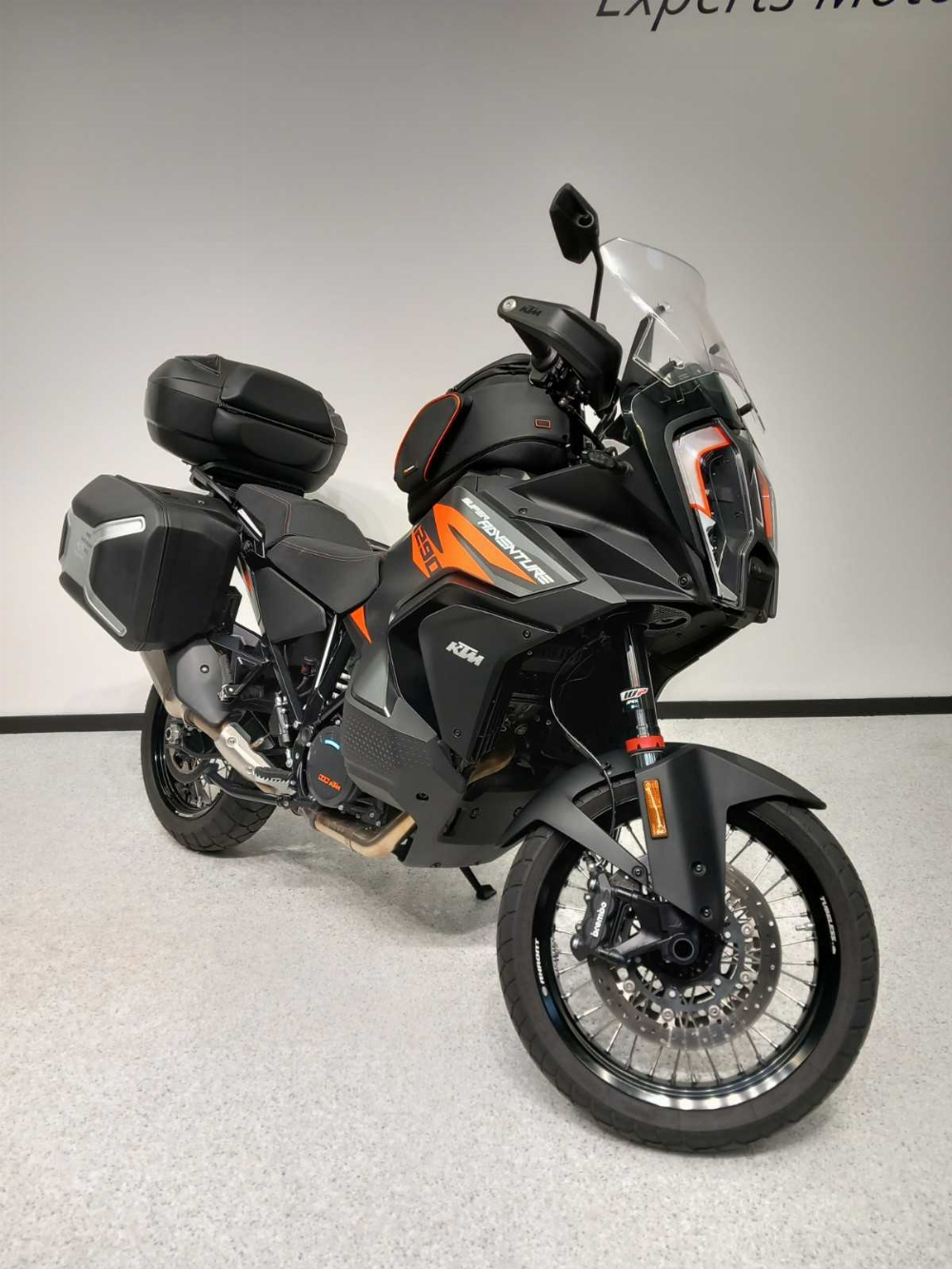 KTM 1290 Super Adventure S 2021 vue 3/4 droite