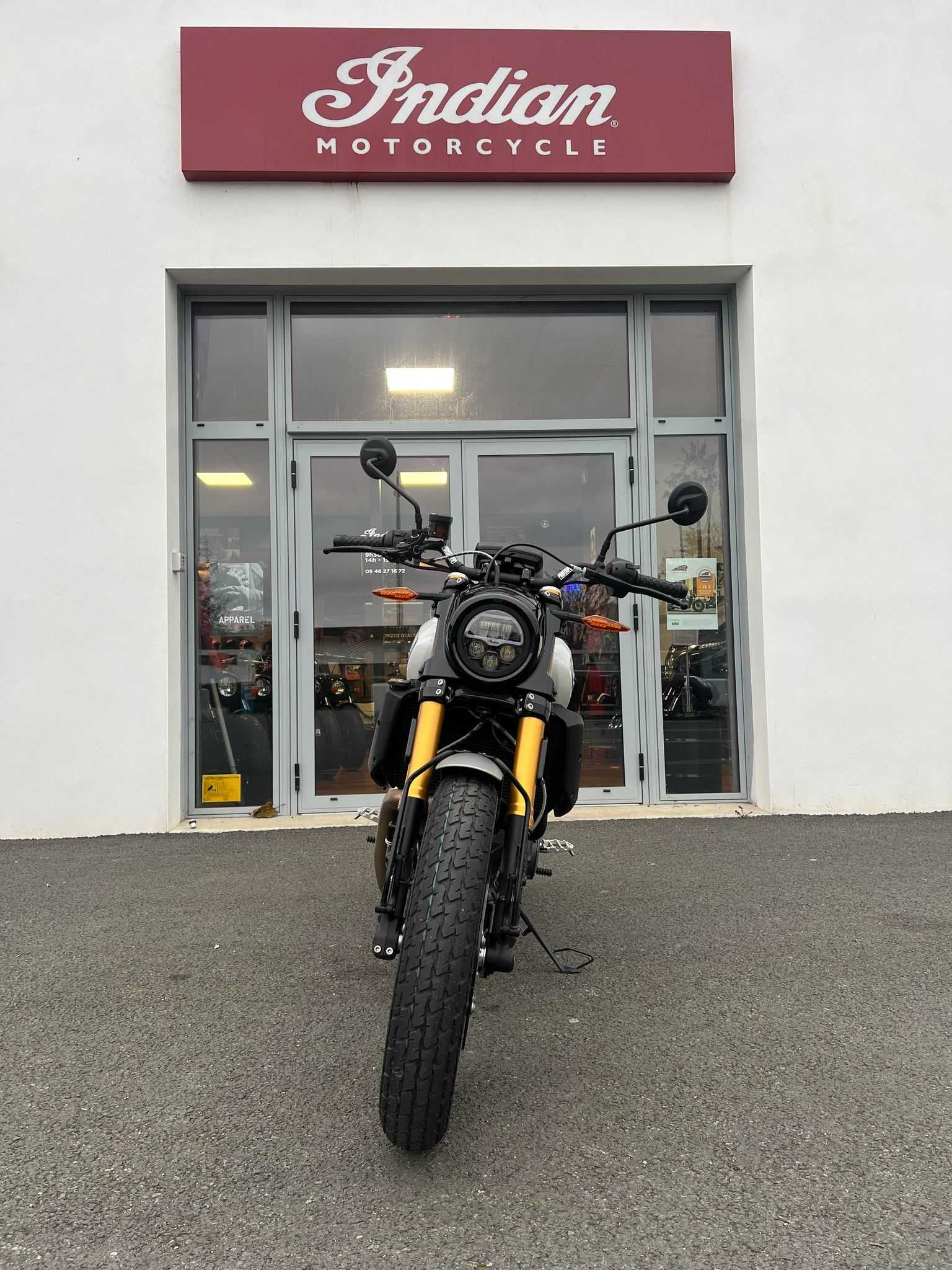 Indian FTR 1200 S S 2019 HD vue avant