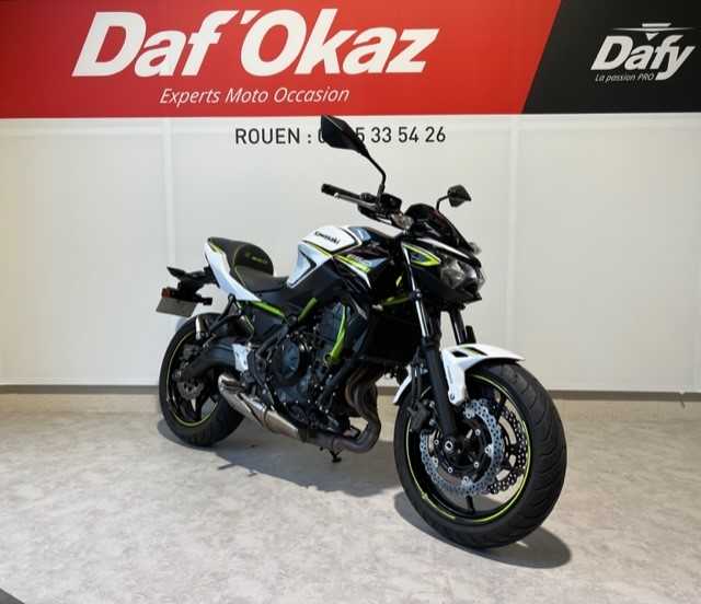 Kawasaki Z 650 2020 HD vue 3/4 droite