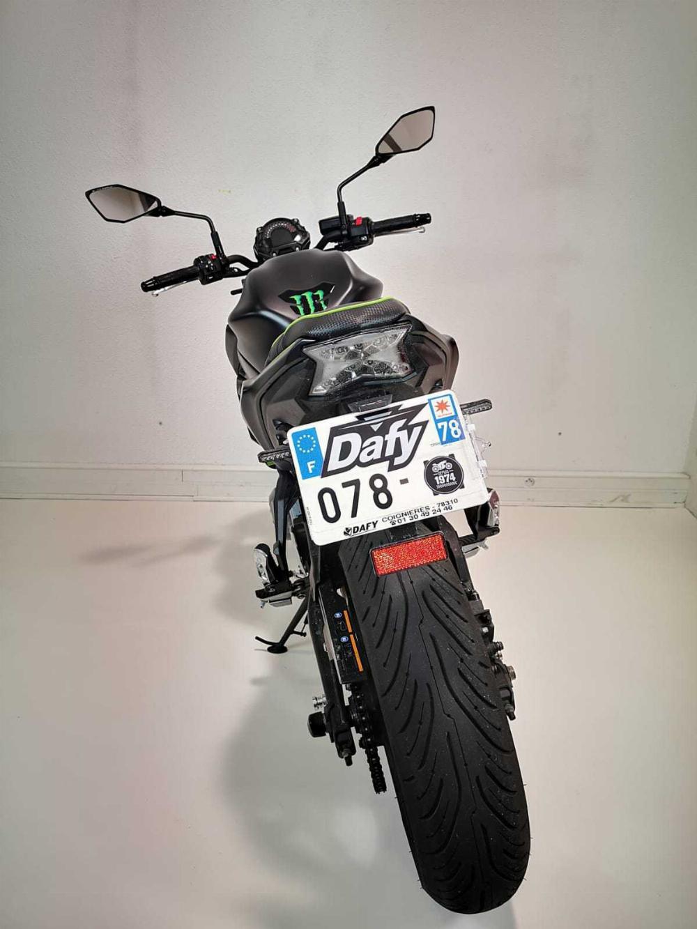 Kawasaki Z650 2019 vue arrière