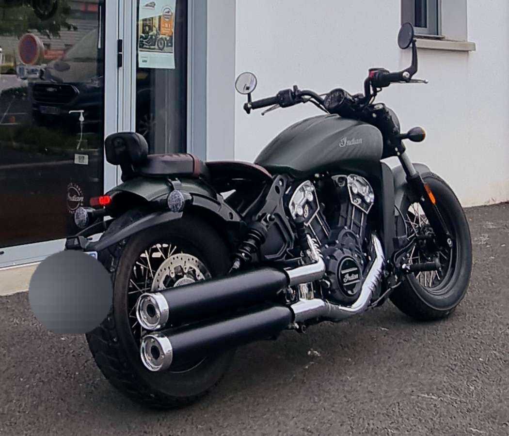 Indian SCOUT BOBBER TWENTY SAGEBRUSH SMOKE 2020 HD vue avant