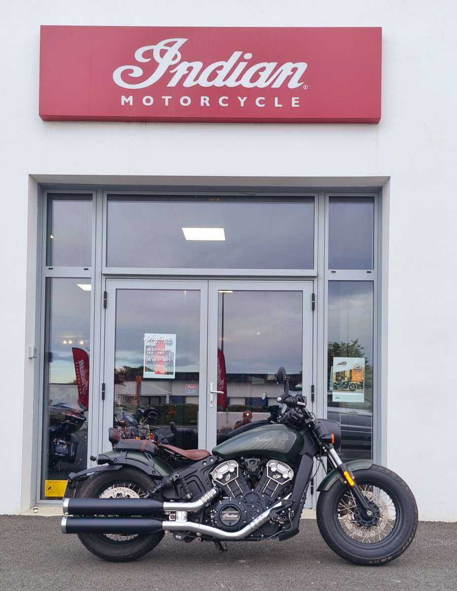 Indian SCOUT BOBBER TWENTY SAGEBRUSH SMOKE 2020 HD vue gauche