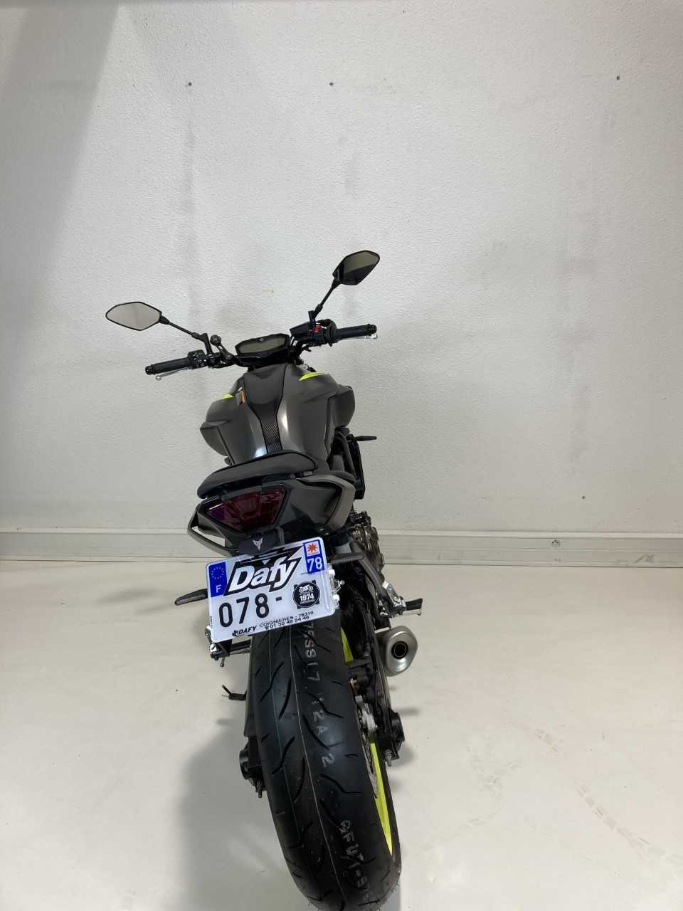 Yamaha MT-07 2018 HD vue arrière