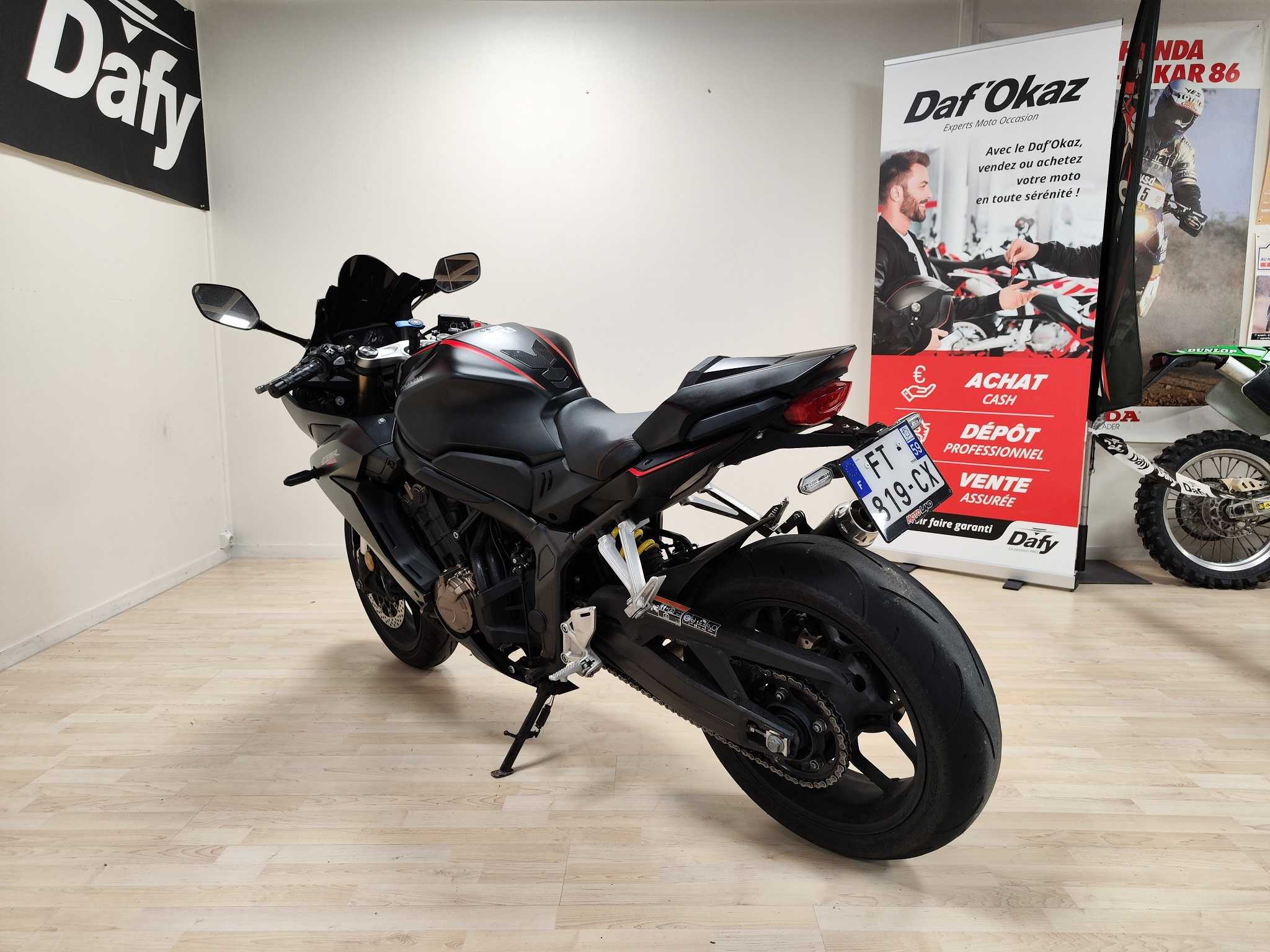 Honda CBR 650 R ABS 2019 HD vue arrière