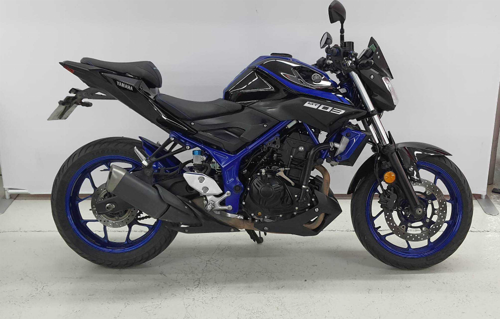 Yamaha MT-03 320 2018 vue gauche