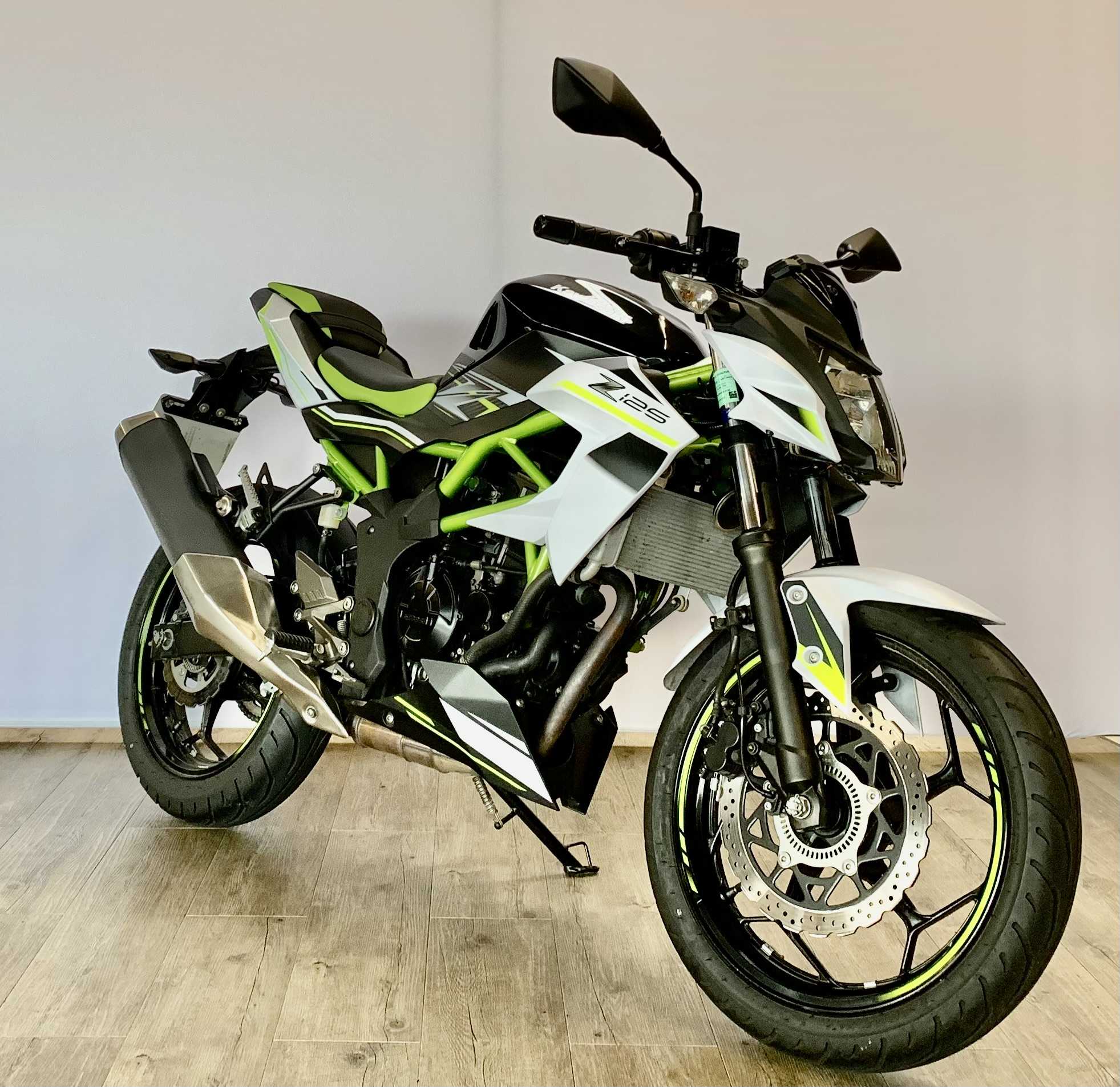 Kawasaki Z 125 2019 HD vue 3/4 droite