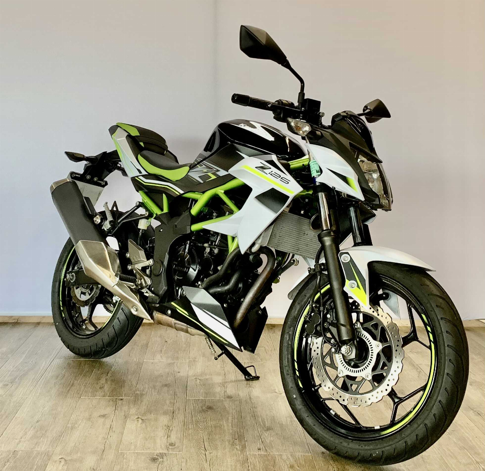 Kawasaki Z 125 2019 vue 3/4 droite