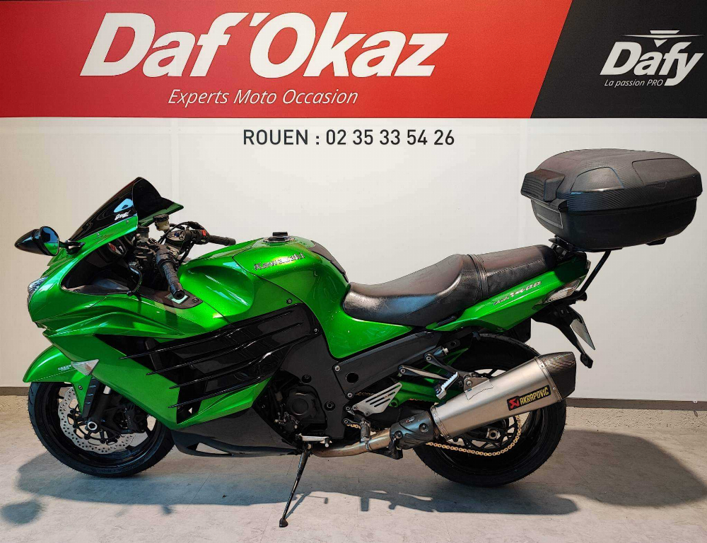 Kawasaki ZZR 1400 ABS 2013 vue gauche