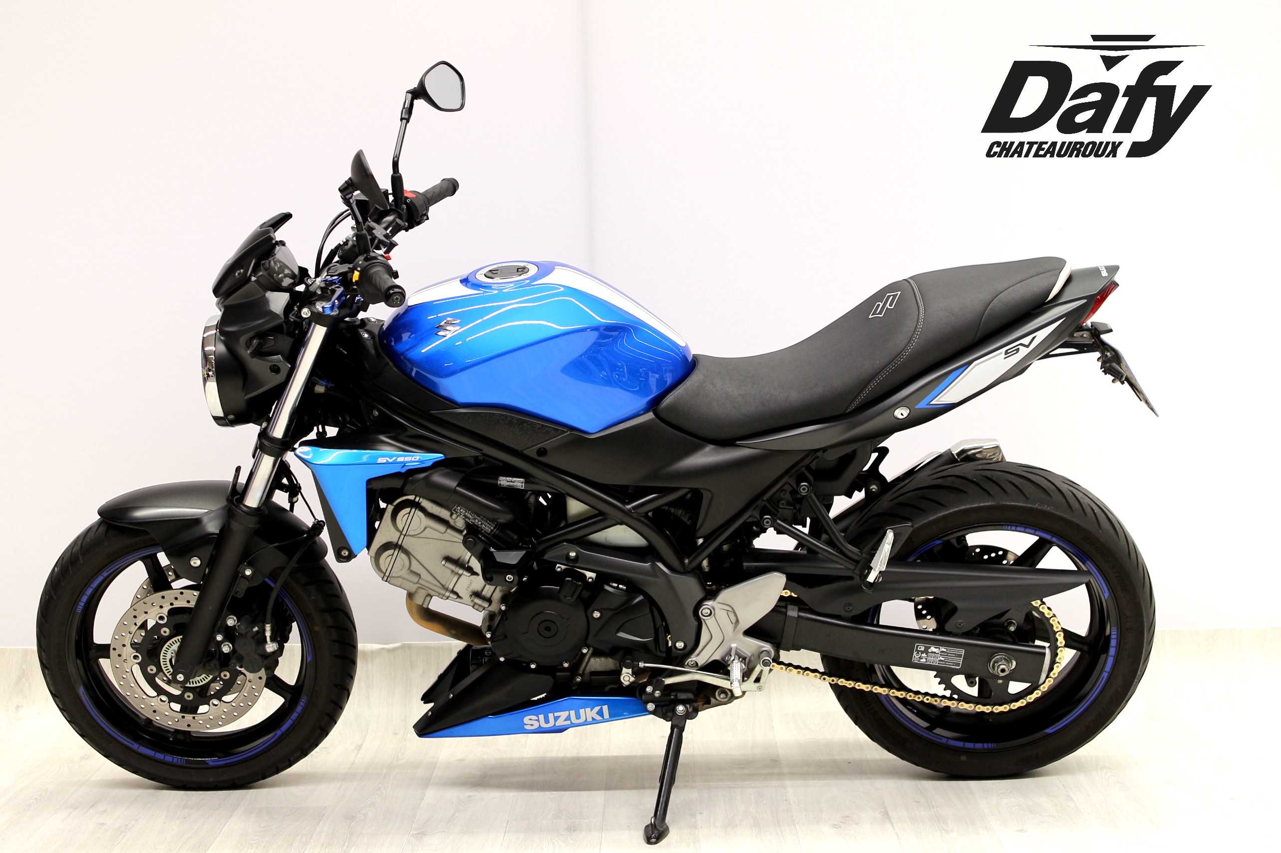 Suzuki SV 650 2018 HD vue arrière