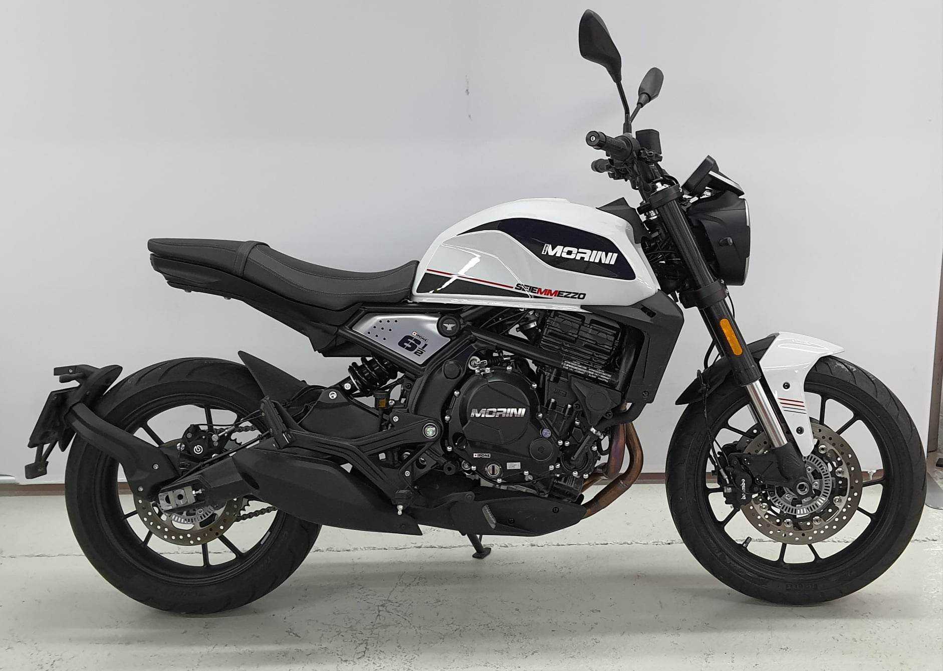 Moto Morini SEIEMMEZZO STREET SEIEMMEZZO STREET 2022 HD vue gauche