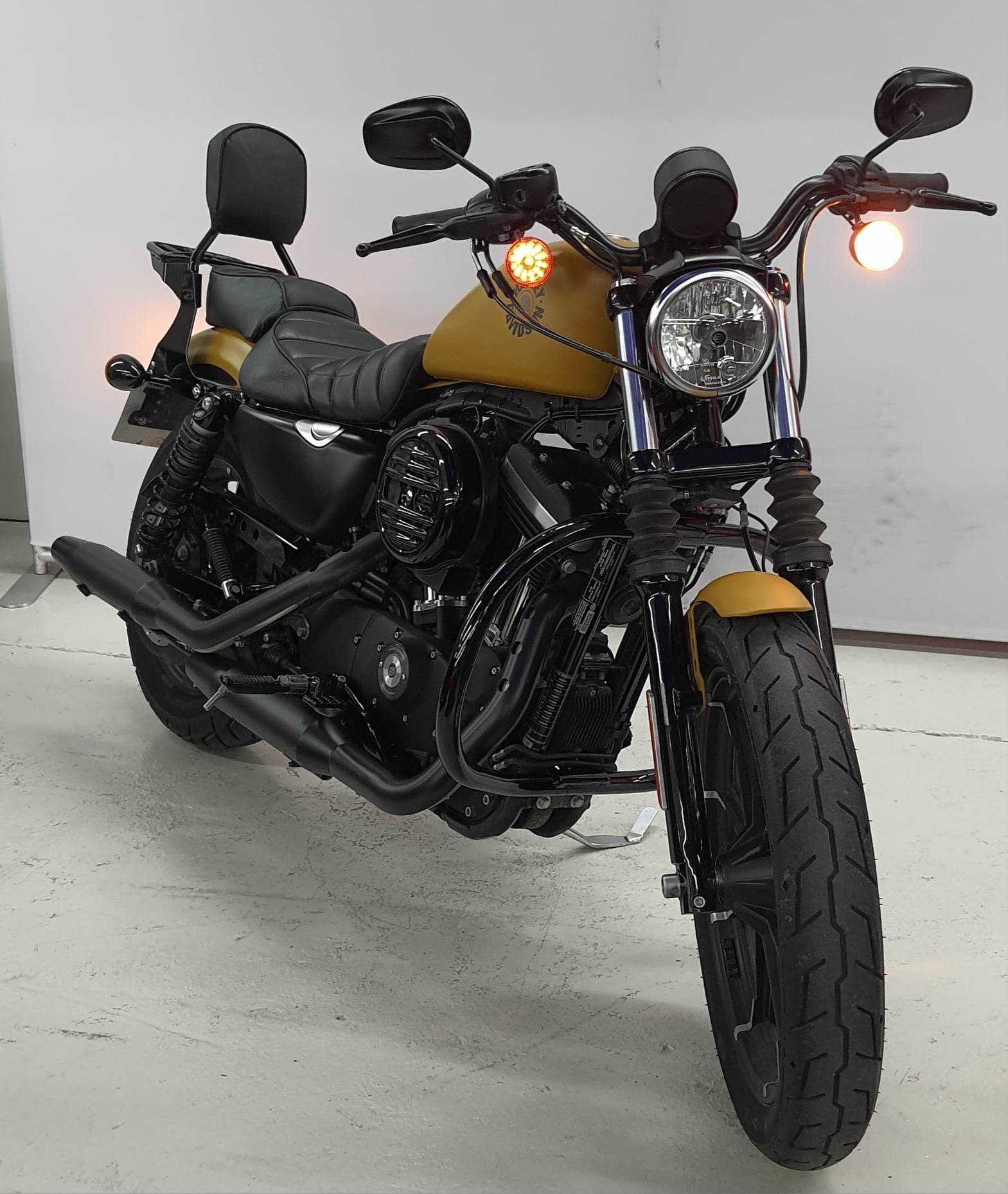 Harley-Davidson XL 883 SPORTSTER IRON iron 2019 HD vue 3/4 droite