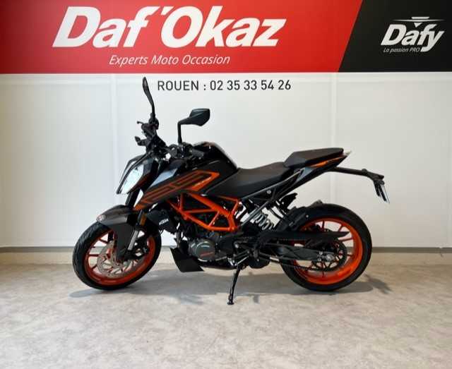 KTM 125 Duke 2021 HD vue gauche