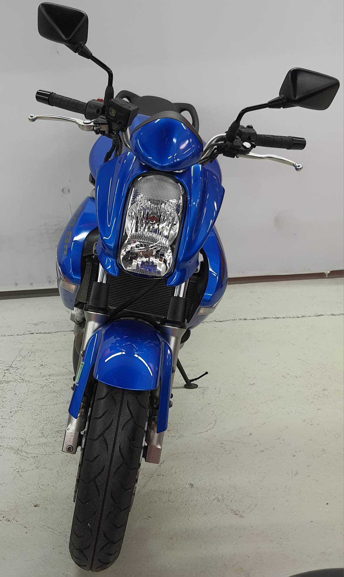 Kawasaki ER-6N (2008) BLEU ER-6N (2008) BLEU 2008 HD vue avant