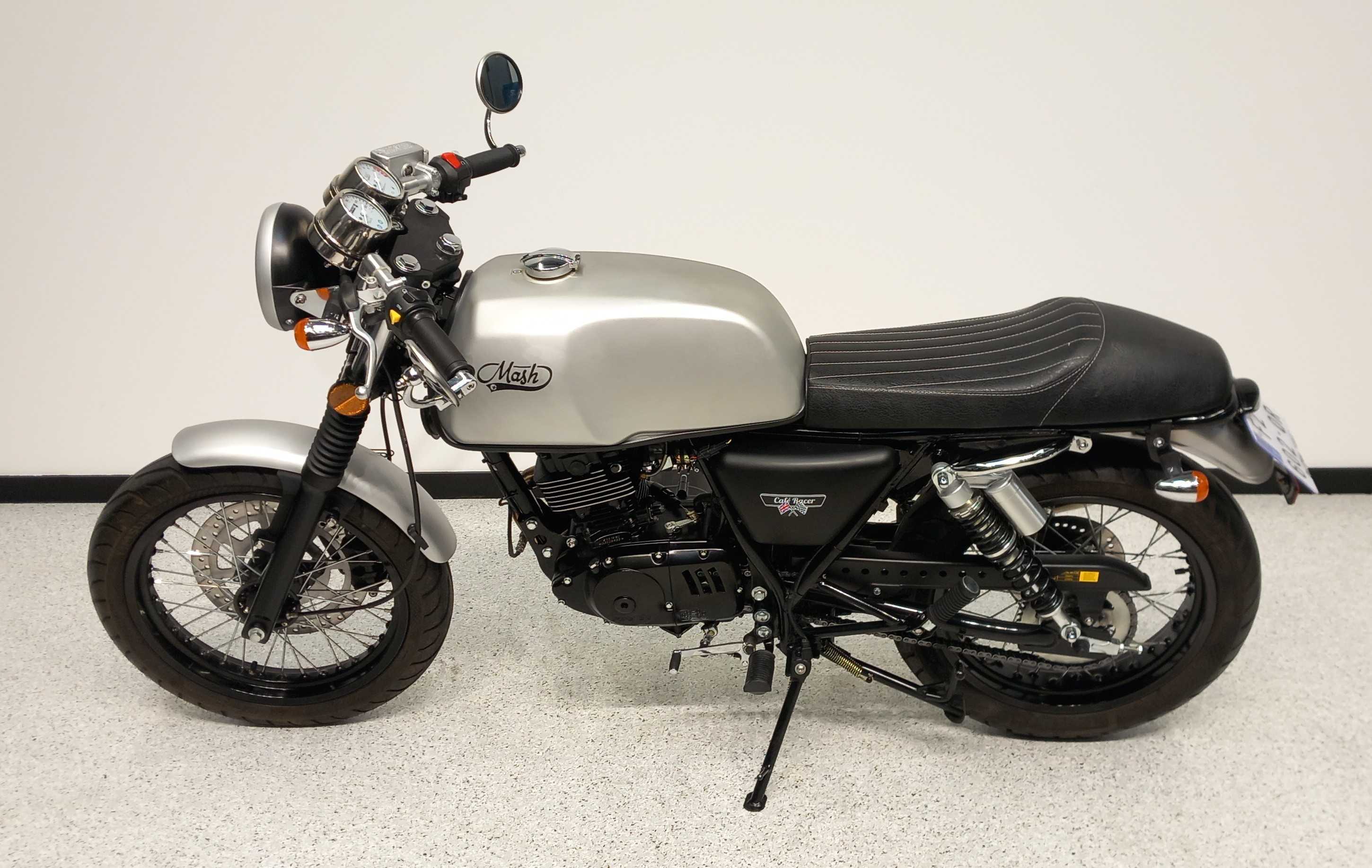 Mash 125 CAFE RACER 2021 HD vue gauche