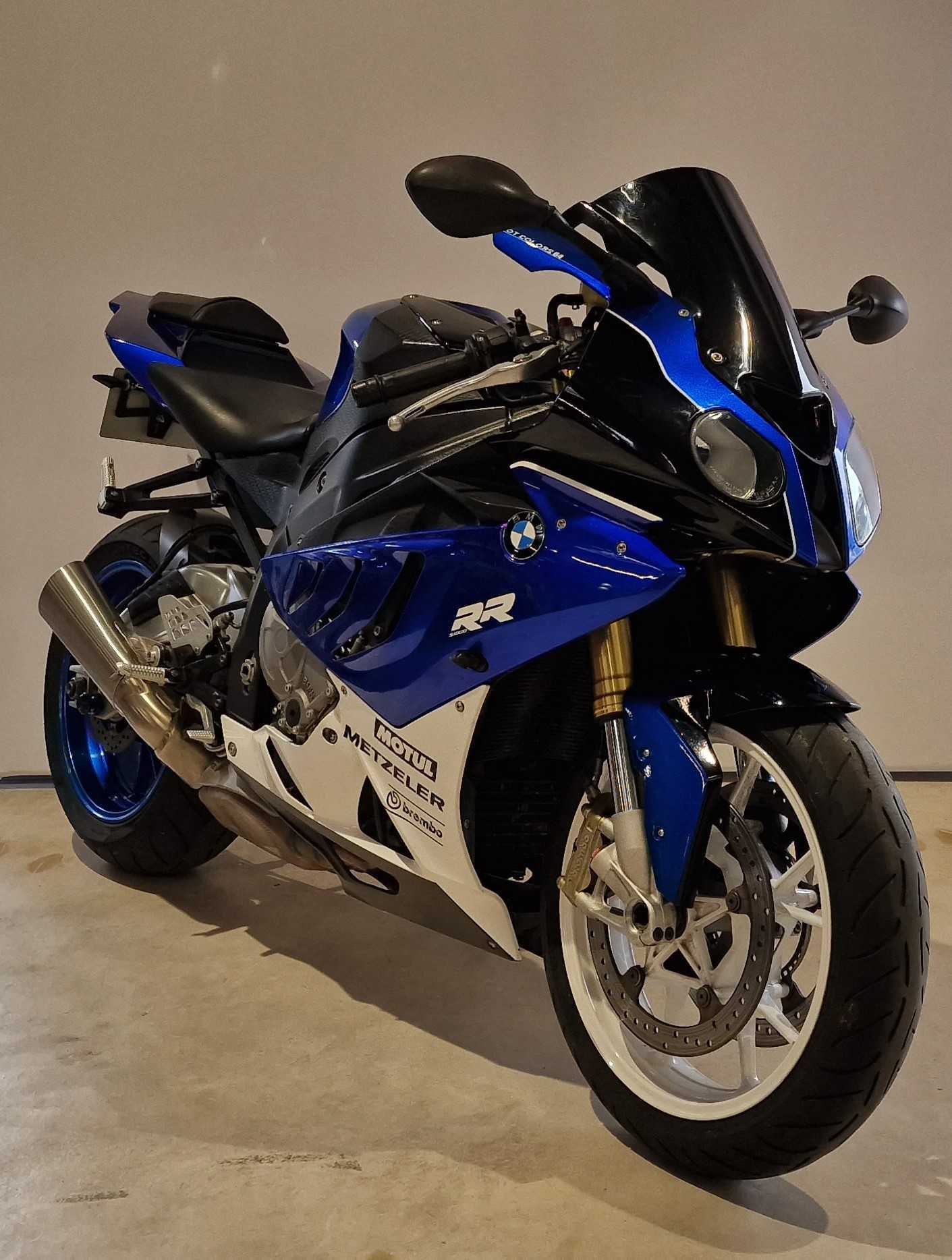 BMW S 1000 RR 2011 HD vue 3/4 droite