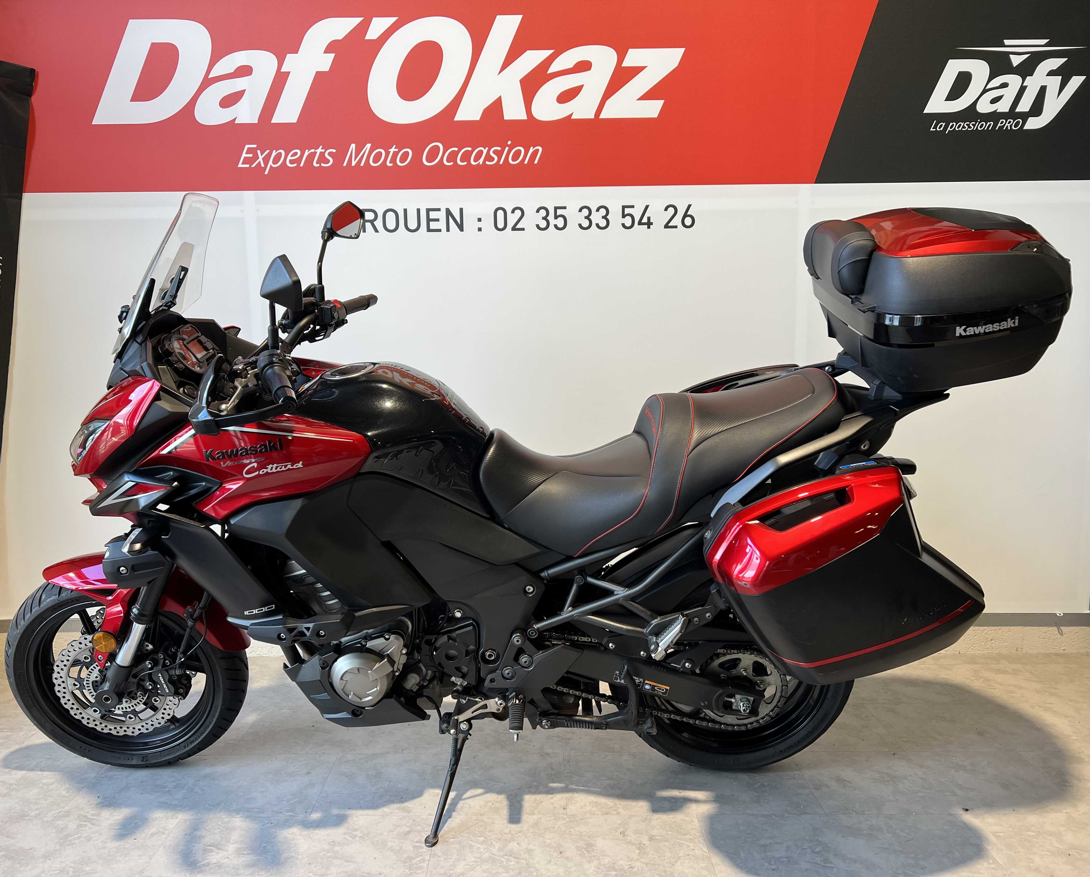 Kawasaki KLZ 1000 Versys Grand Tourer 2018 HD vue gauche