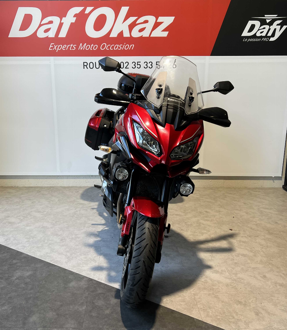 Kawasaki KLZ 1000 Versys Grand Tourer 2018 vue avant