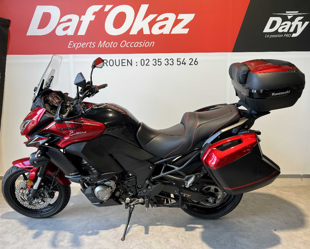 Kawasaki KLZ 1000 Versys Grand Tourer 2018 vue gauche