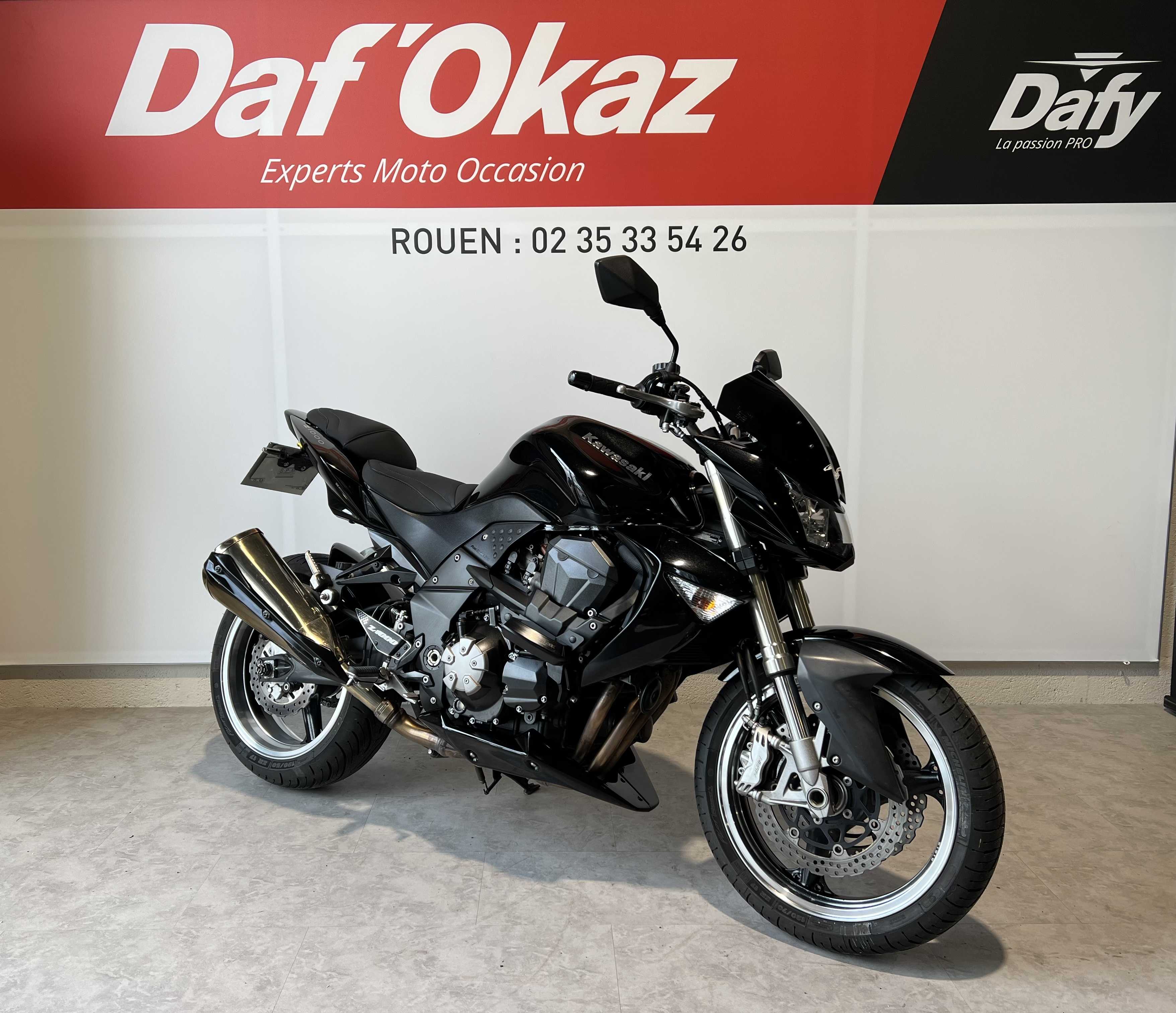 Kawasaki Z 1000 2008 HD vue 3/4 droite