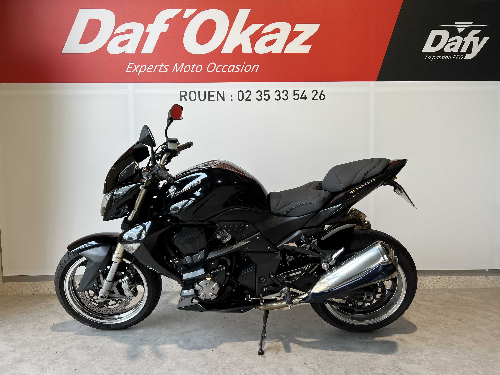 Kawasaki Z 1000 2008 vue gauche