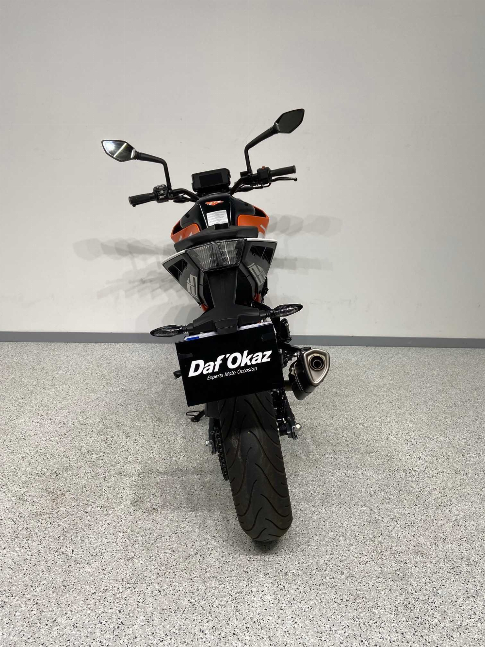 KTM 125 Duke 2019 vue arrière