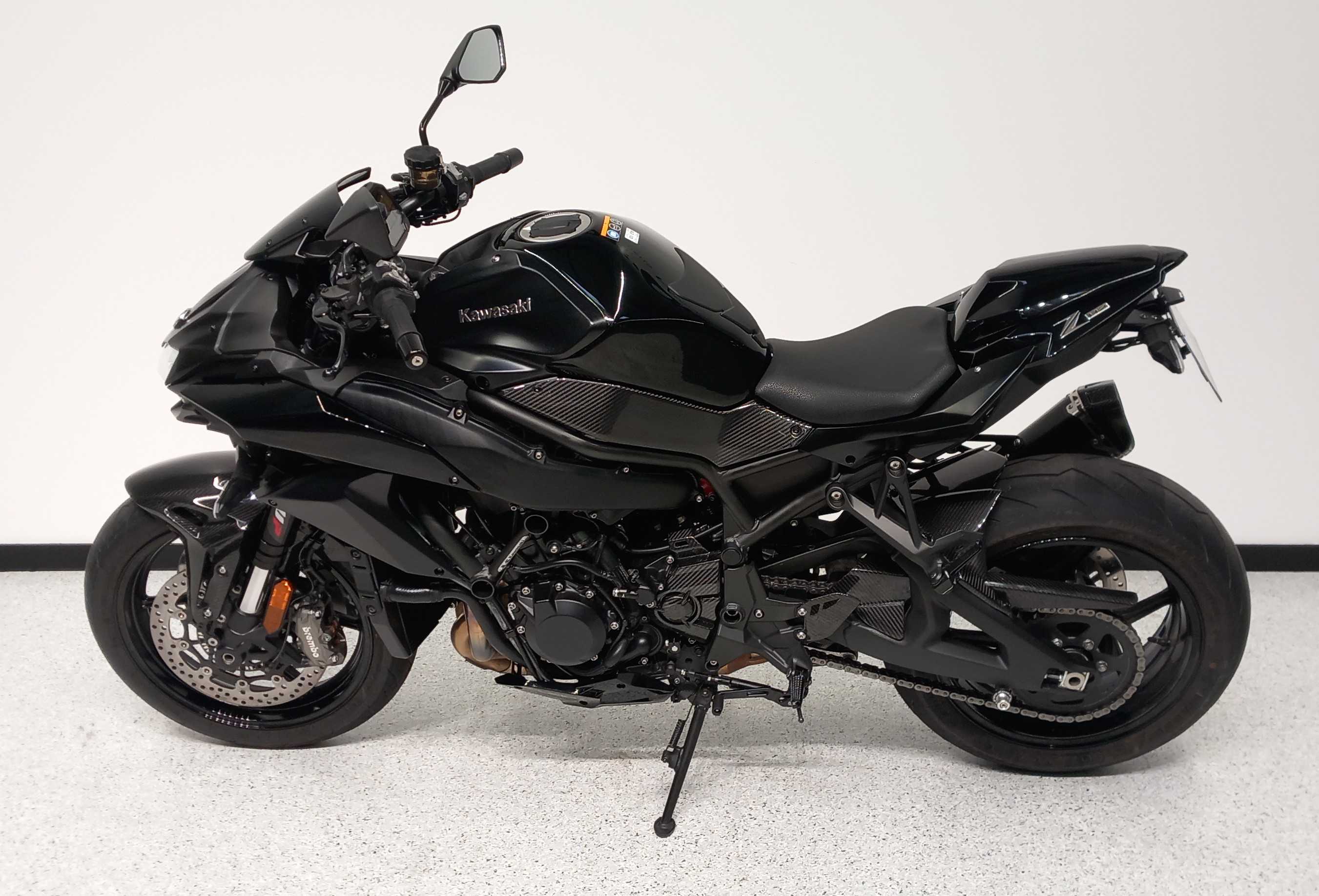 Kawasaki Z H2 2021 HD vue gauche