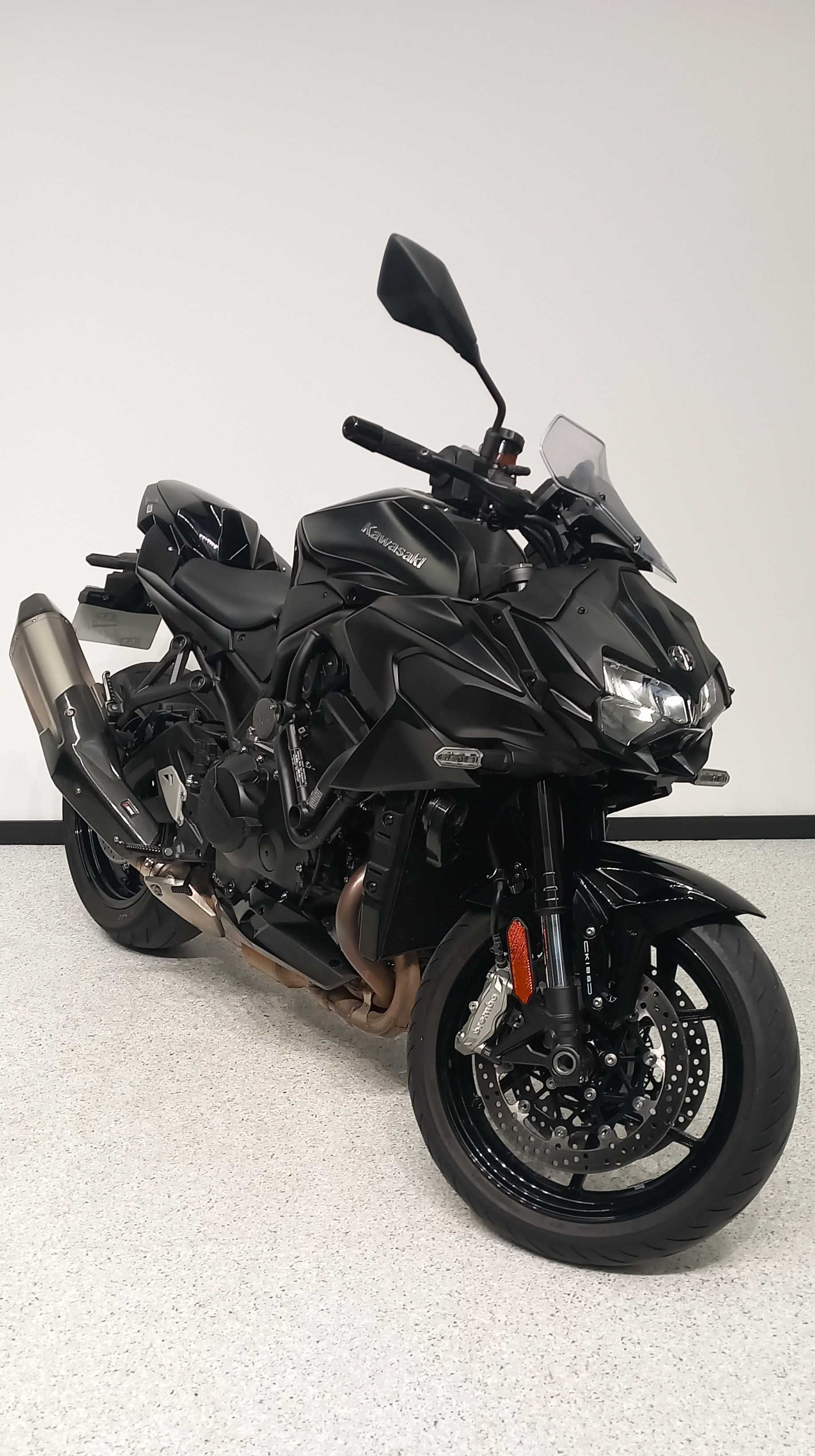 Kawasaki Z H2 2021 HD vue 3/4 droite