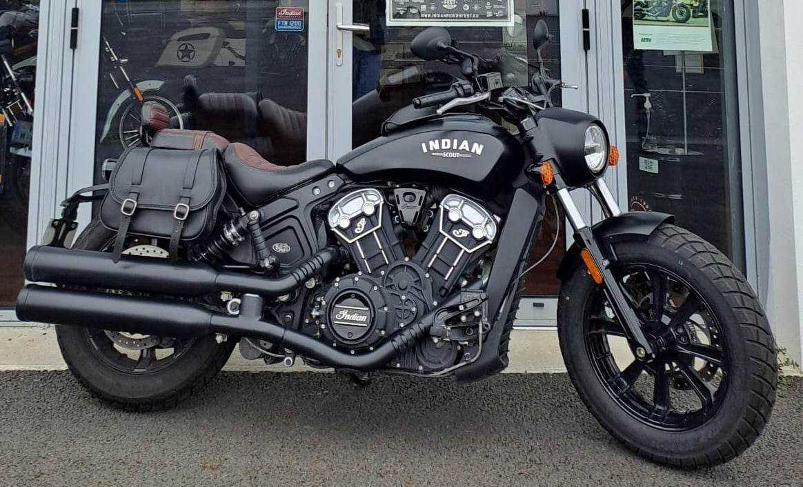 Indian scout bobber BOBBER 2018 HD vue gauche