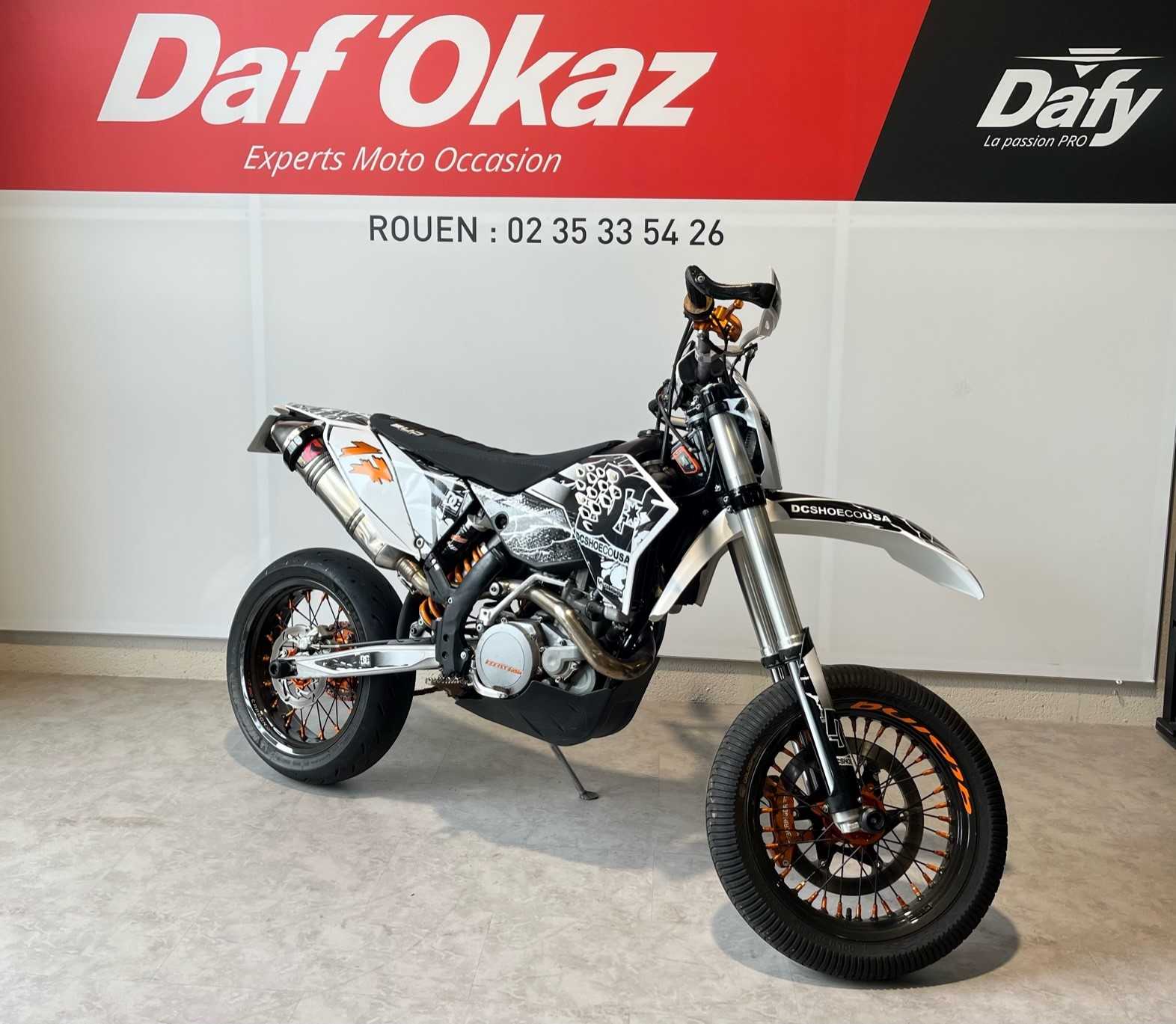 KTM 450 EXC Racing 2009 HD vue 3/4 droite