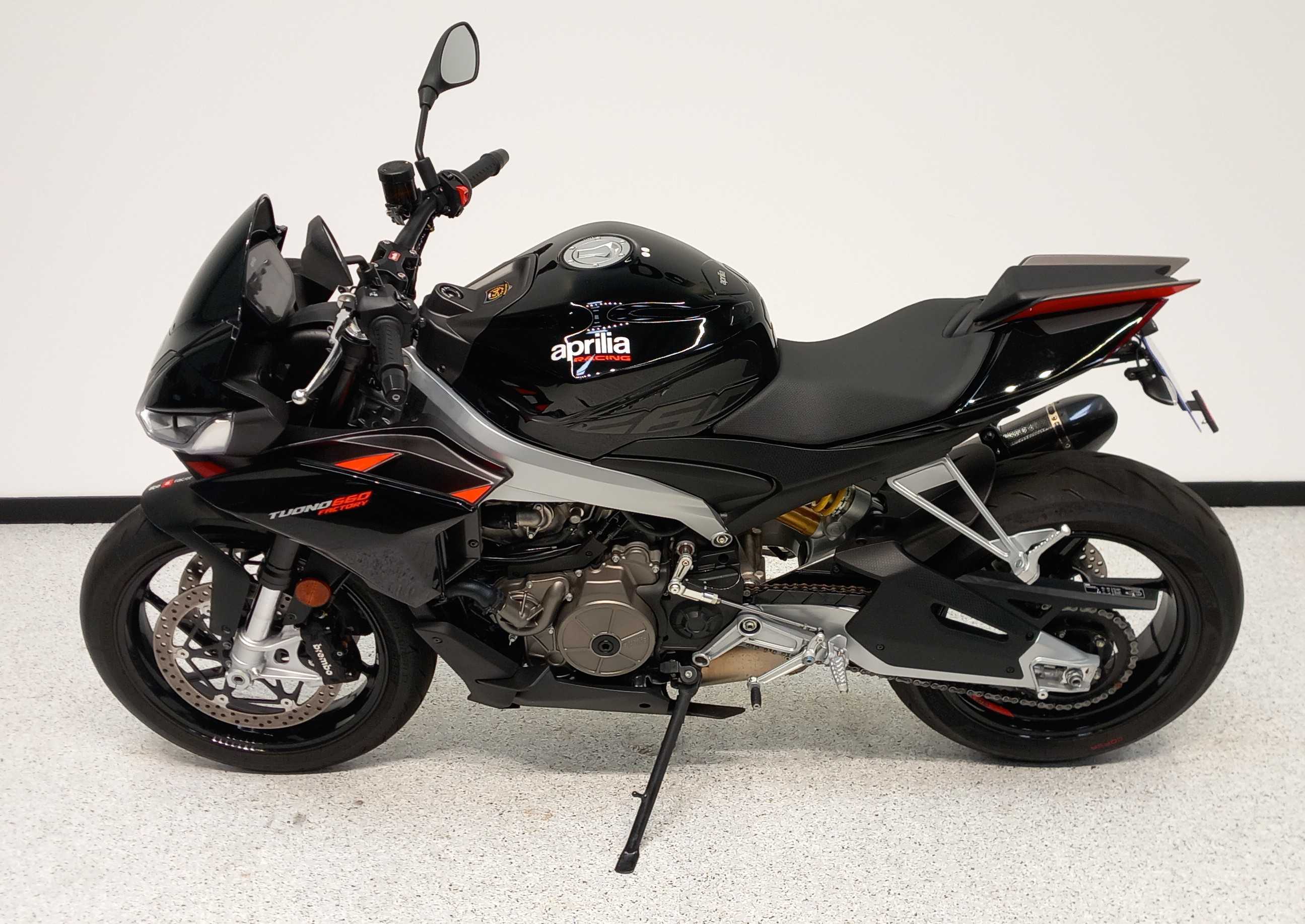 Aprilia Tuono 660 2022 HD vue gauche