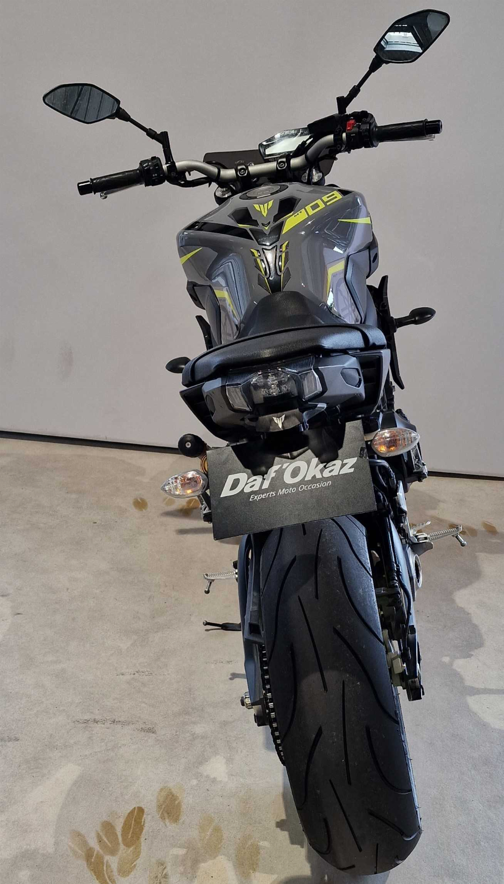 Yamaha MT-09 850 ABS 2017 vue arrière