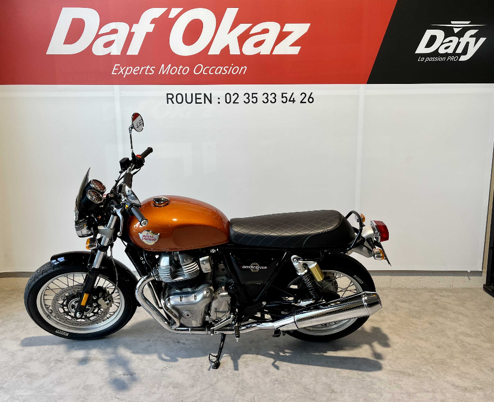 Royal Enfield INTERCEPTOR 650 2020 vue gauche