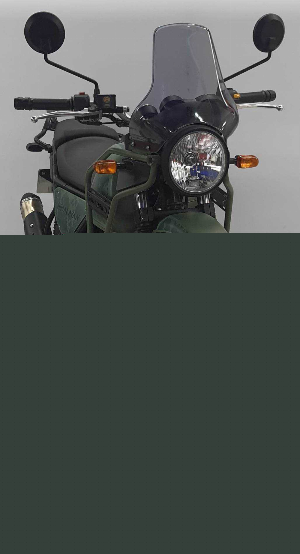 Royal Enfield HIMALAYAN 410 (PINE GREEN) EURO 5 (PINE GREEN) EURO 5 2023 vue 3/4 droite