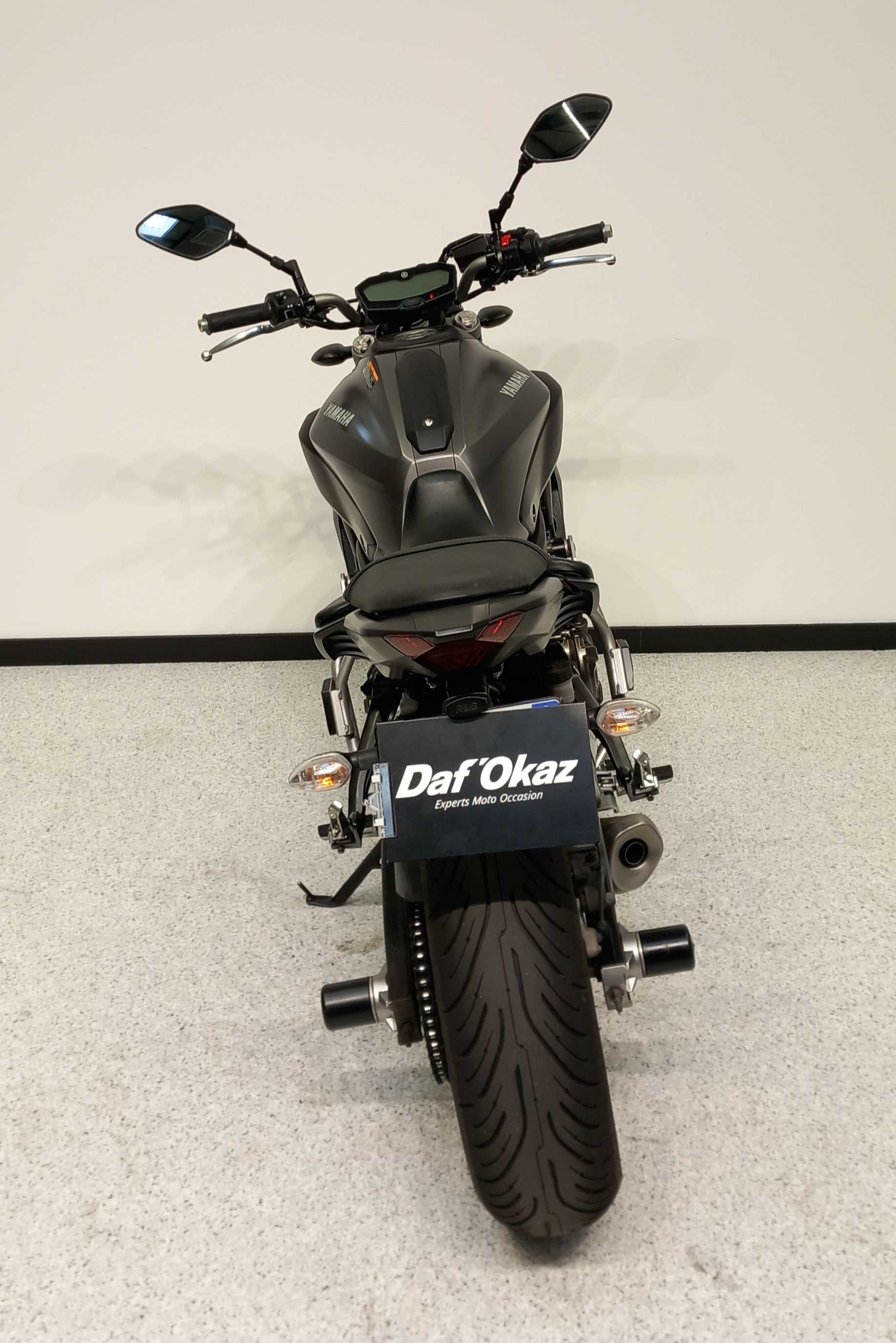 Yamaha MT-07 ABS 2016 HD vue arrière