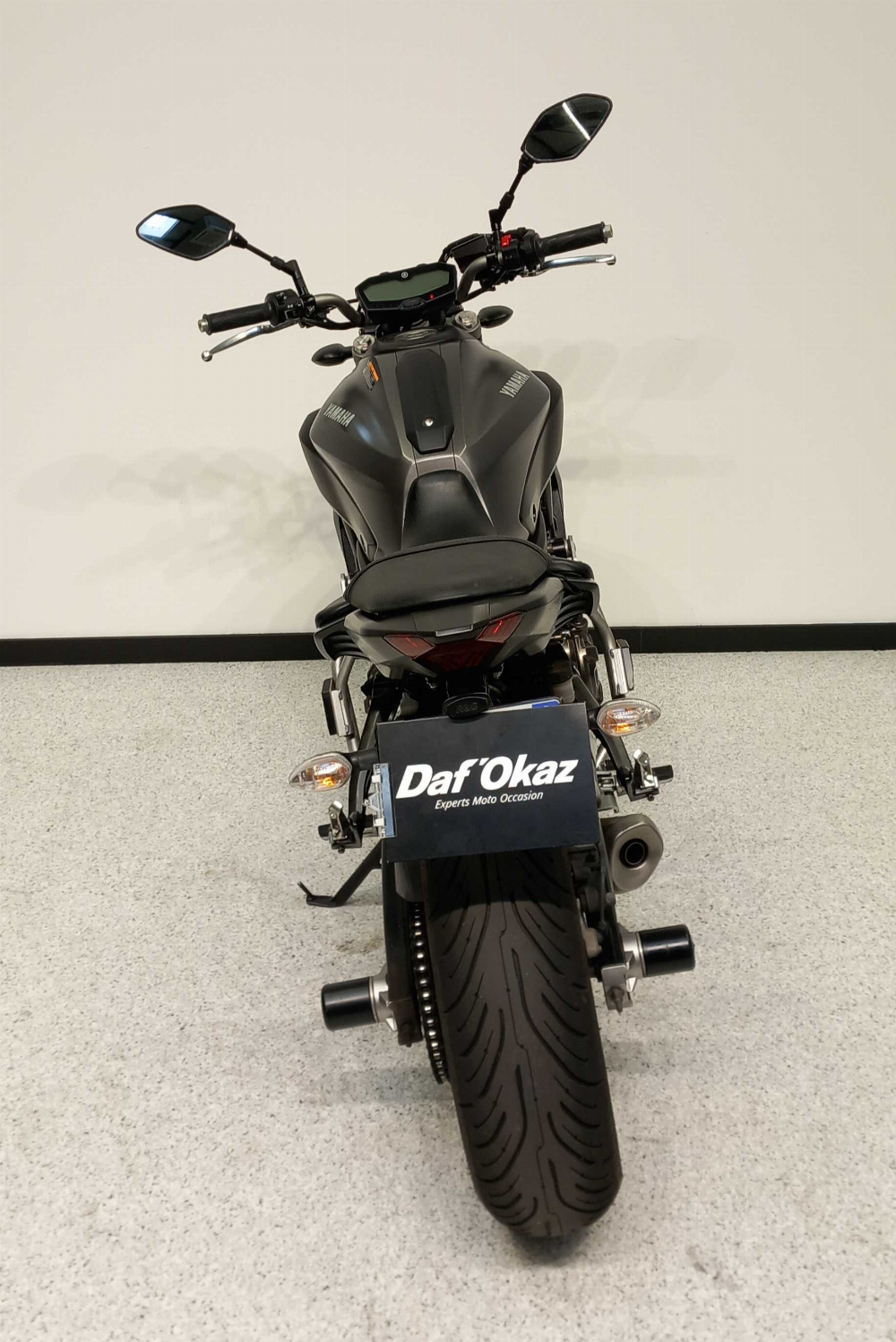 Yamaha MT-07 ABS 2016 vue arrière
