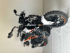 Aperçu KTM 125 Duke 2017 vue 3/4 droite