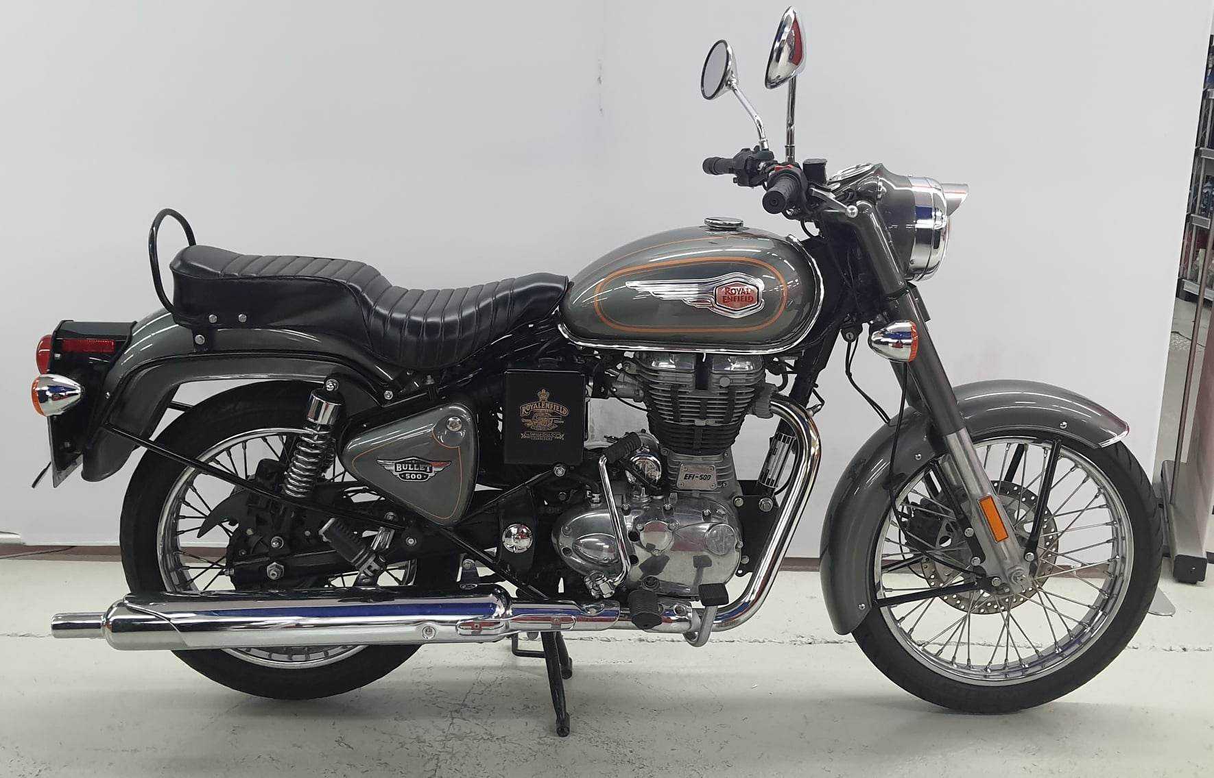 Royal Enfield BULLET 500 STANDARD 2019 HD vue gauche