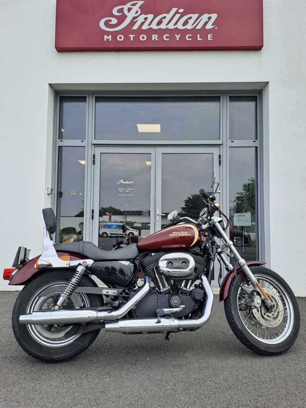 Harley-Davidson XL 1200 SPORTSTER low 2007 vue gauche