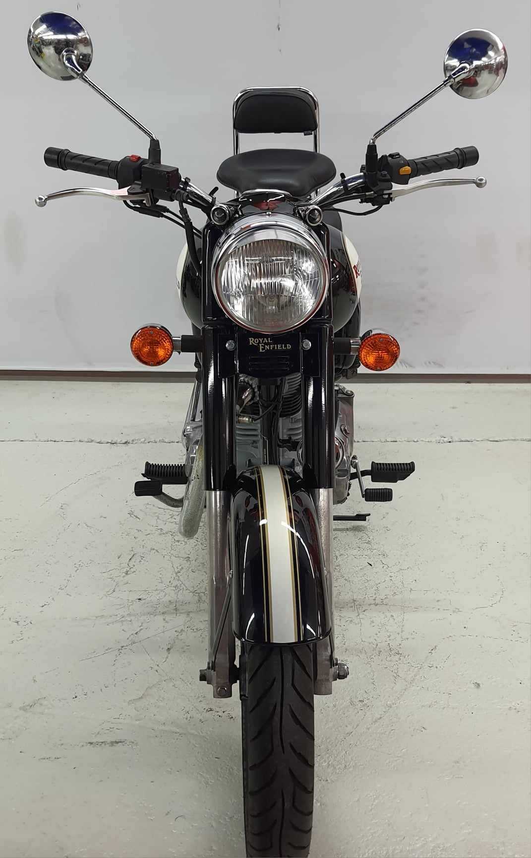 Royal Enfield 500 BULLET CLASSIC CHROME 2014 HD vue avant