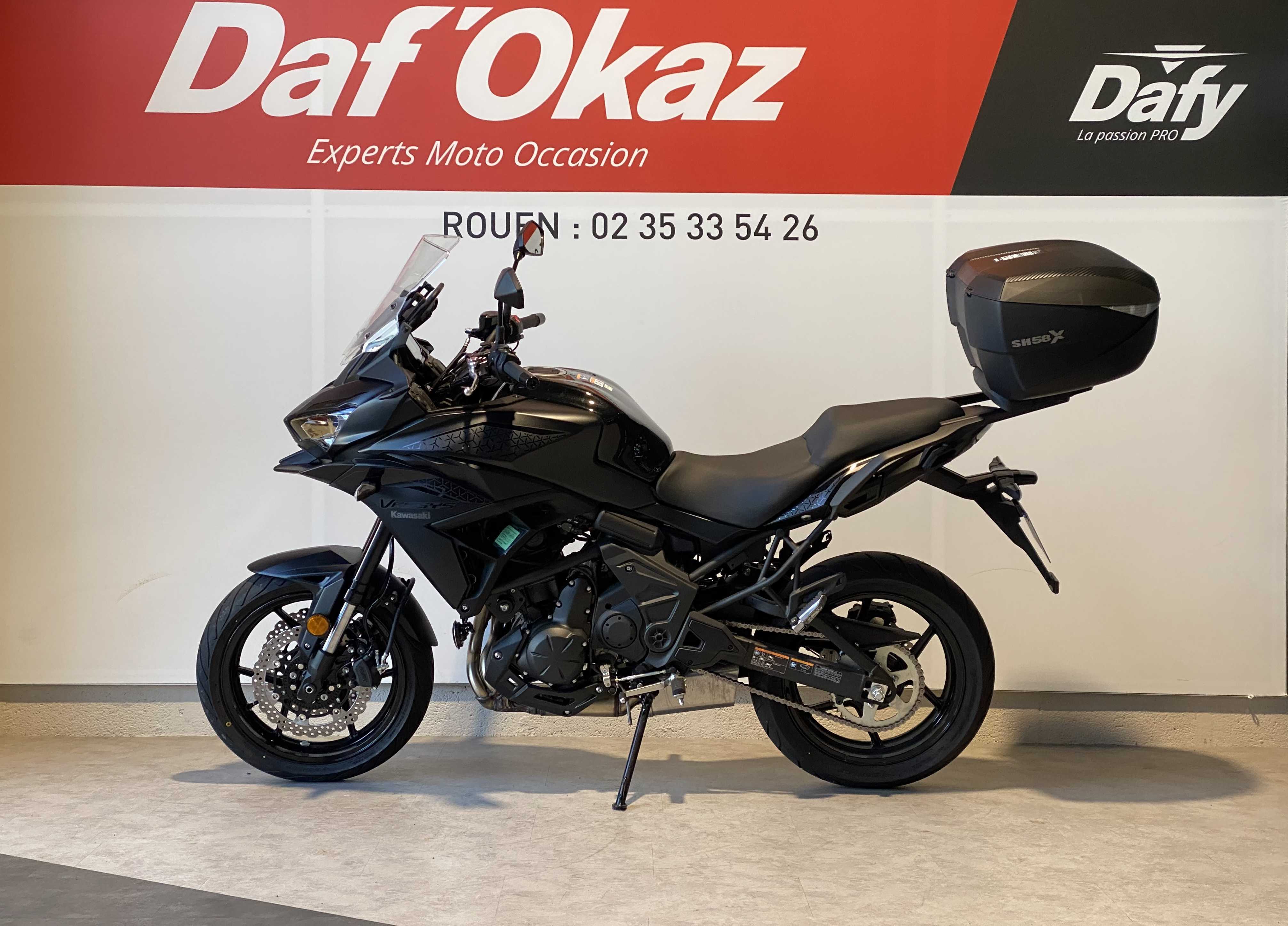Kawasaki KLE 650 Versys ABS 2022 HD vue gauche