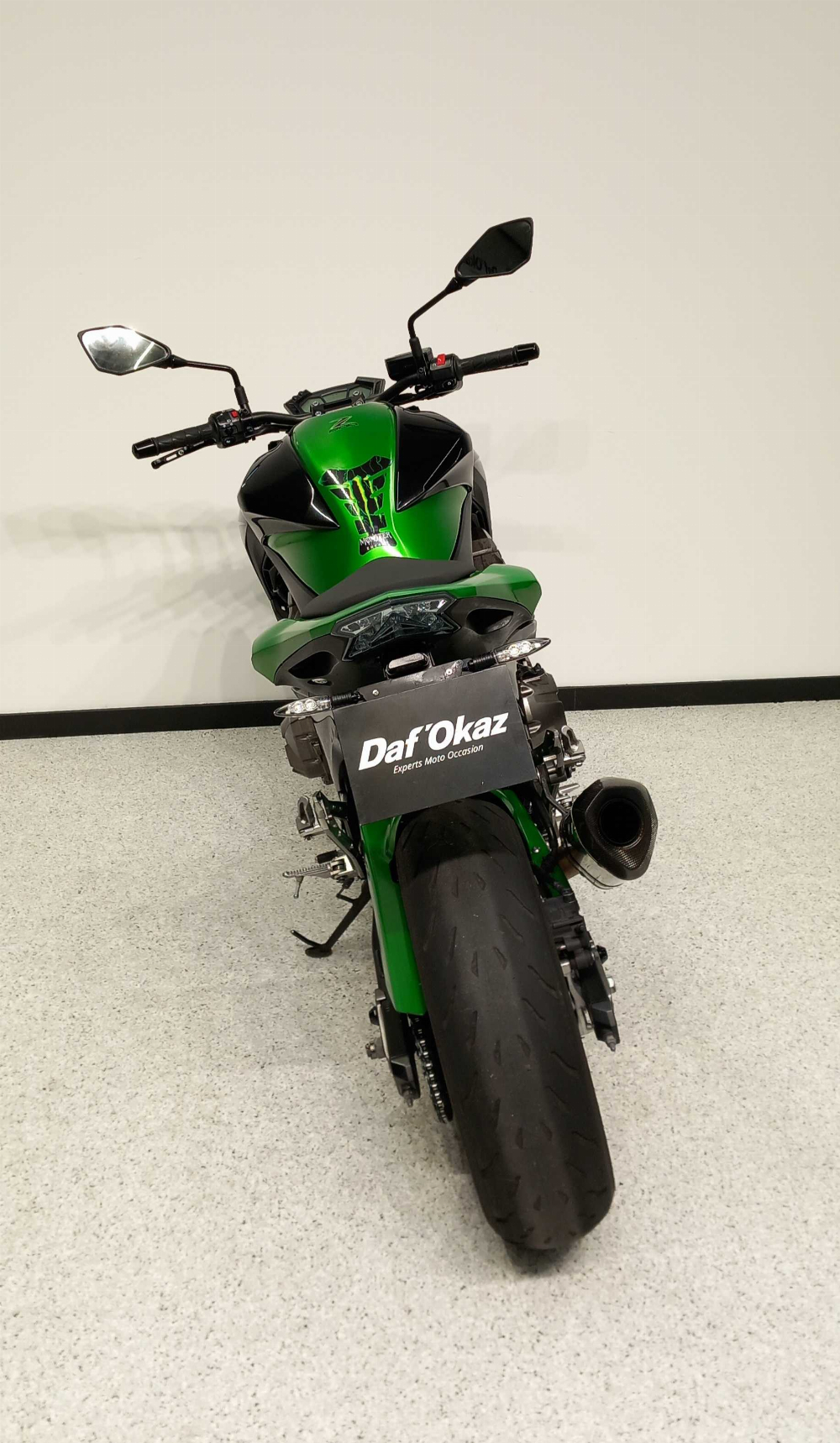 Kawasaki Z 800 2015 vue arrière