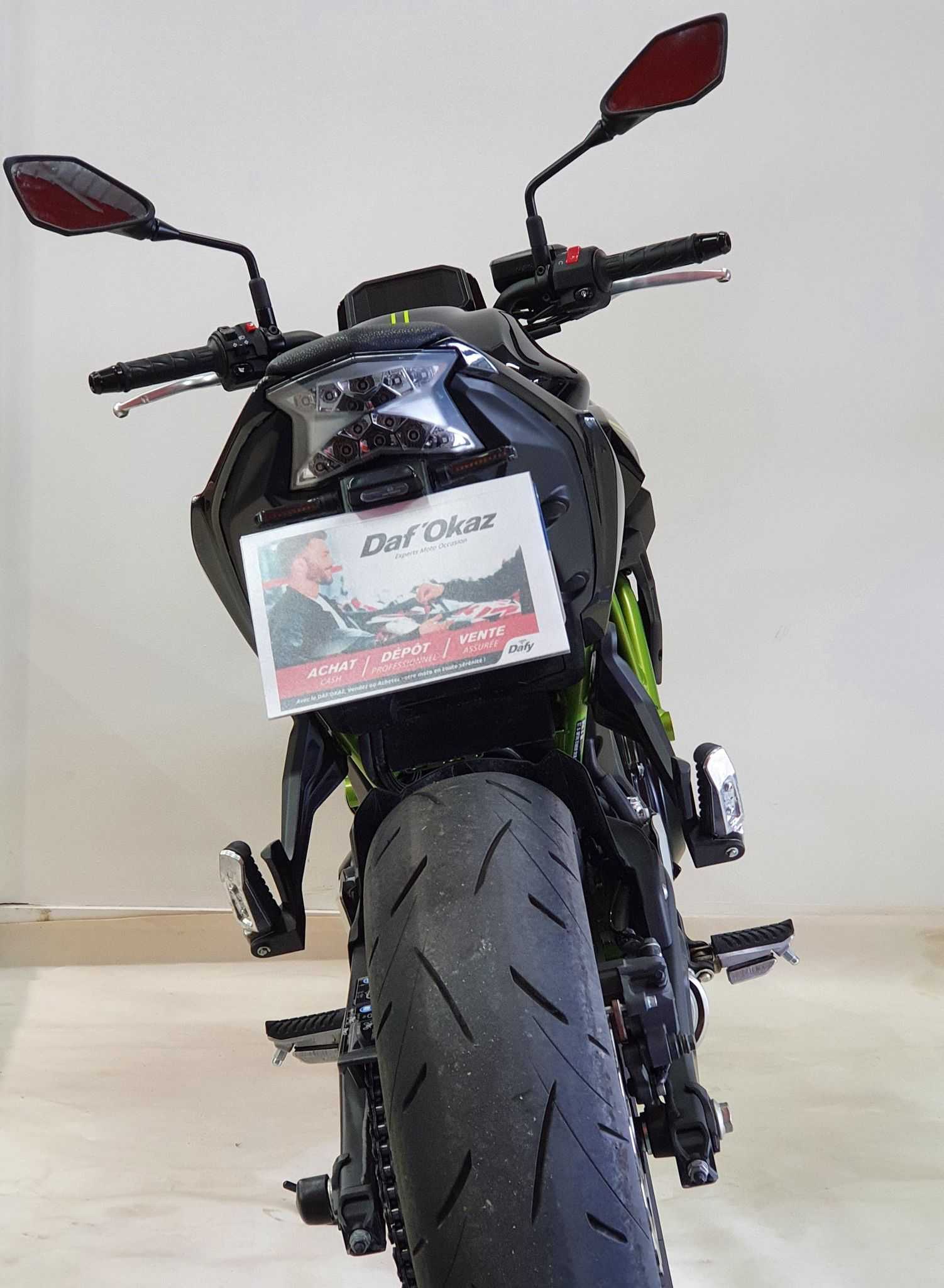Kawasaki Z 650 2020 HD vue arrière