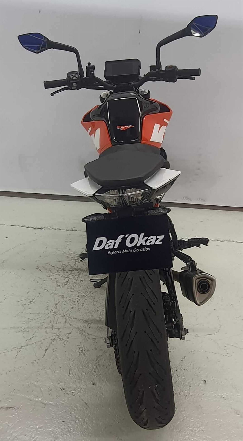 KTM 125 Duke 2020 vue arrière