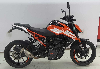 Aperçu KTM 125 Duke 2020 vue gauche