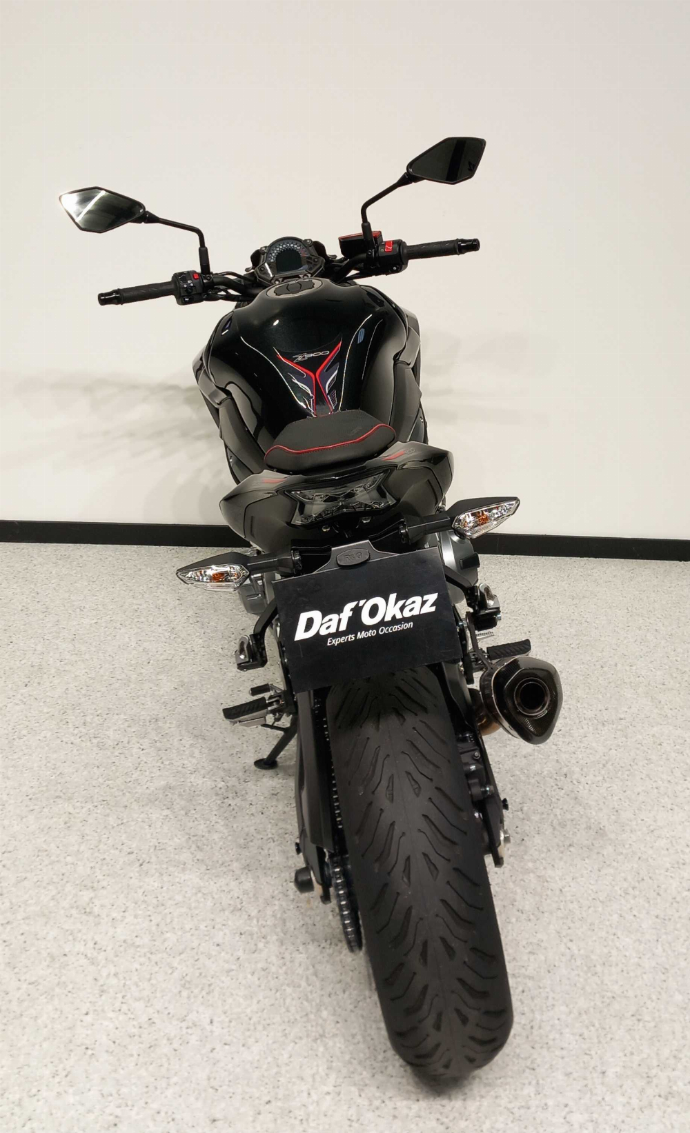 Kawasaki Z 900 2018 vue arrière