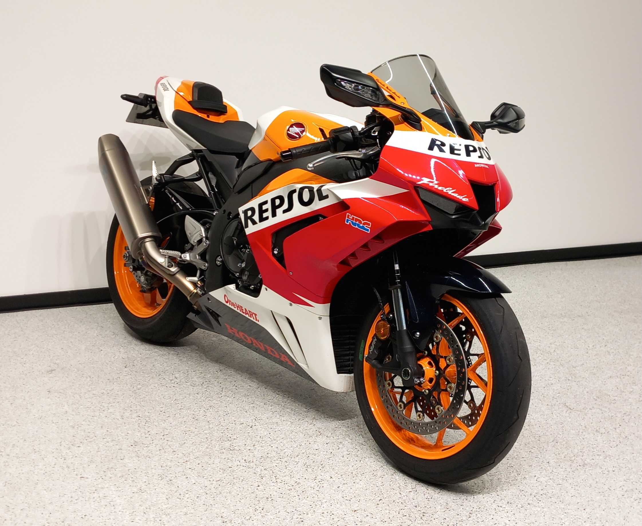 Honda CBR 1000 RR-R Fireblade 2020 HD vue 3/4 droite
